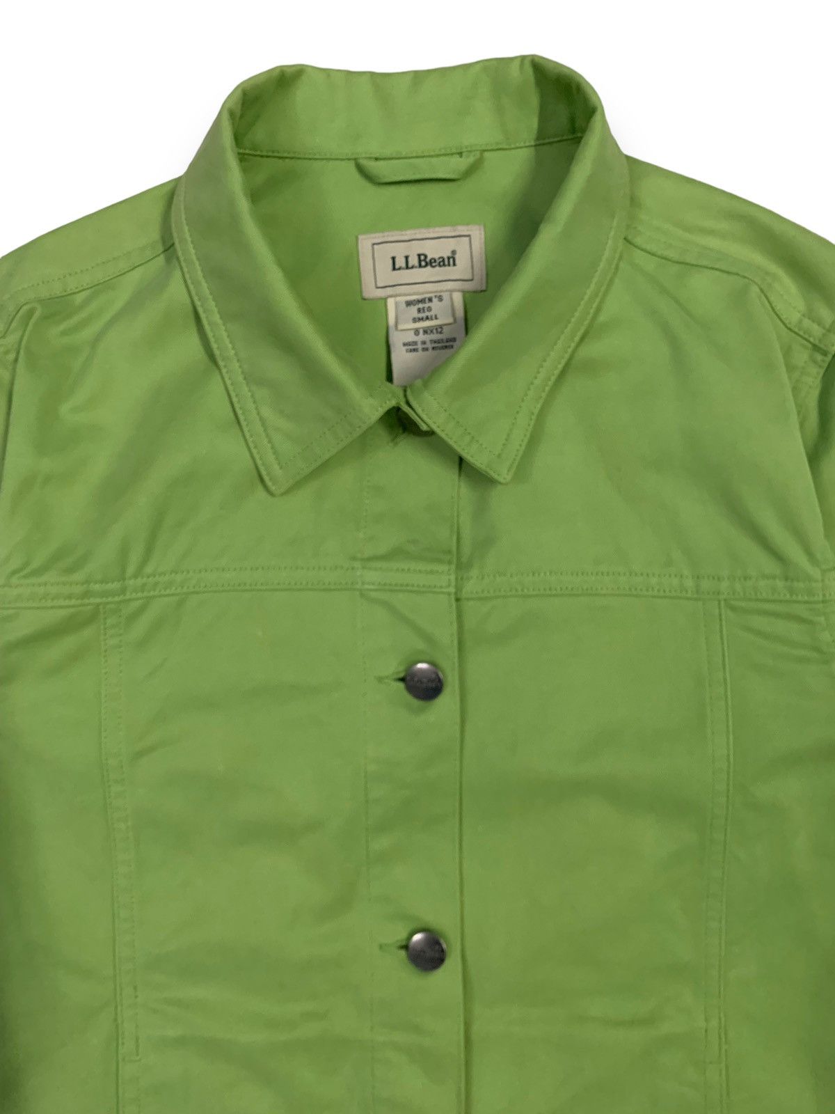 L.L. Bean Vintage L.L. Bean Cotton Denim Jacket (Women Size) Size US S / EU 44-46 / 1 - 5 Thumbnail