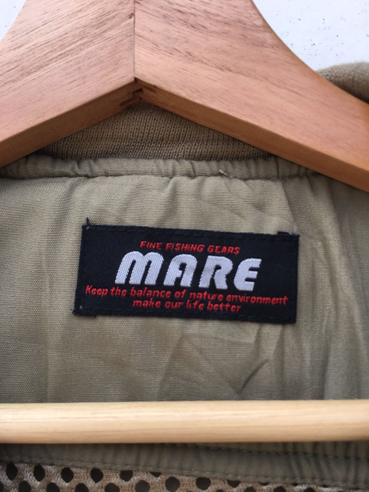 Japanese Brand Rare Vintage Mares Fishing Vest Size US L / EU 52-54 / 3 - 5 Thumbnail