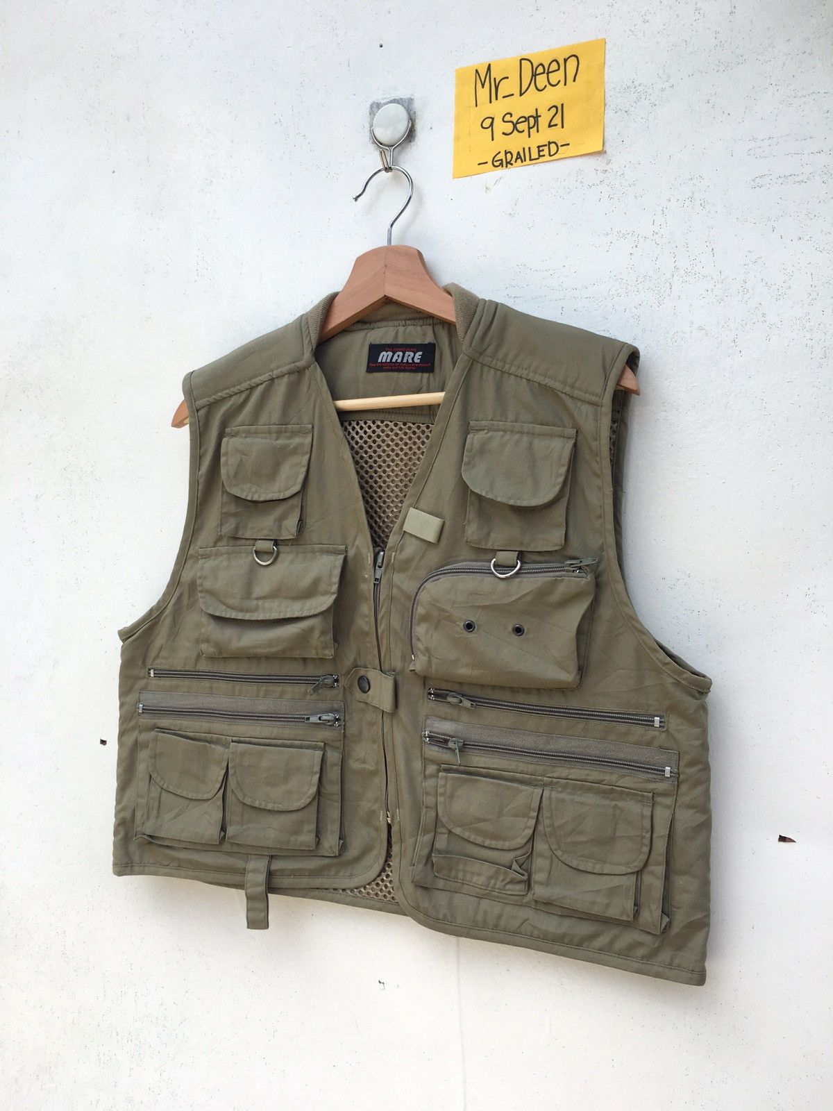 Japanese Brand Rare Vintage Mares Fishing Vest Size US L / EU 52-54 / 3 - 3 Thumbnail