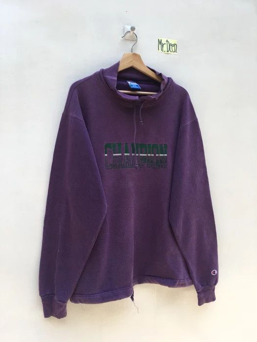 Vintage 90s Champion Big Logo Spell Out Sweater