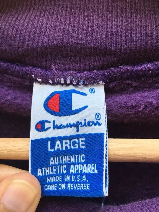 Vintage 90s Champion Big Logo Spell Out Sweater