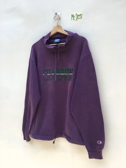 Vintage 90s Champion Big Logo Spell Out Sweater