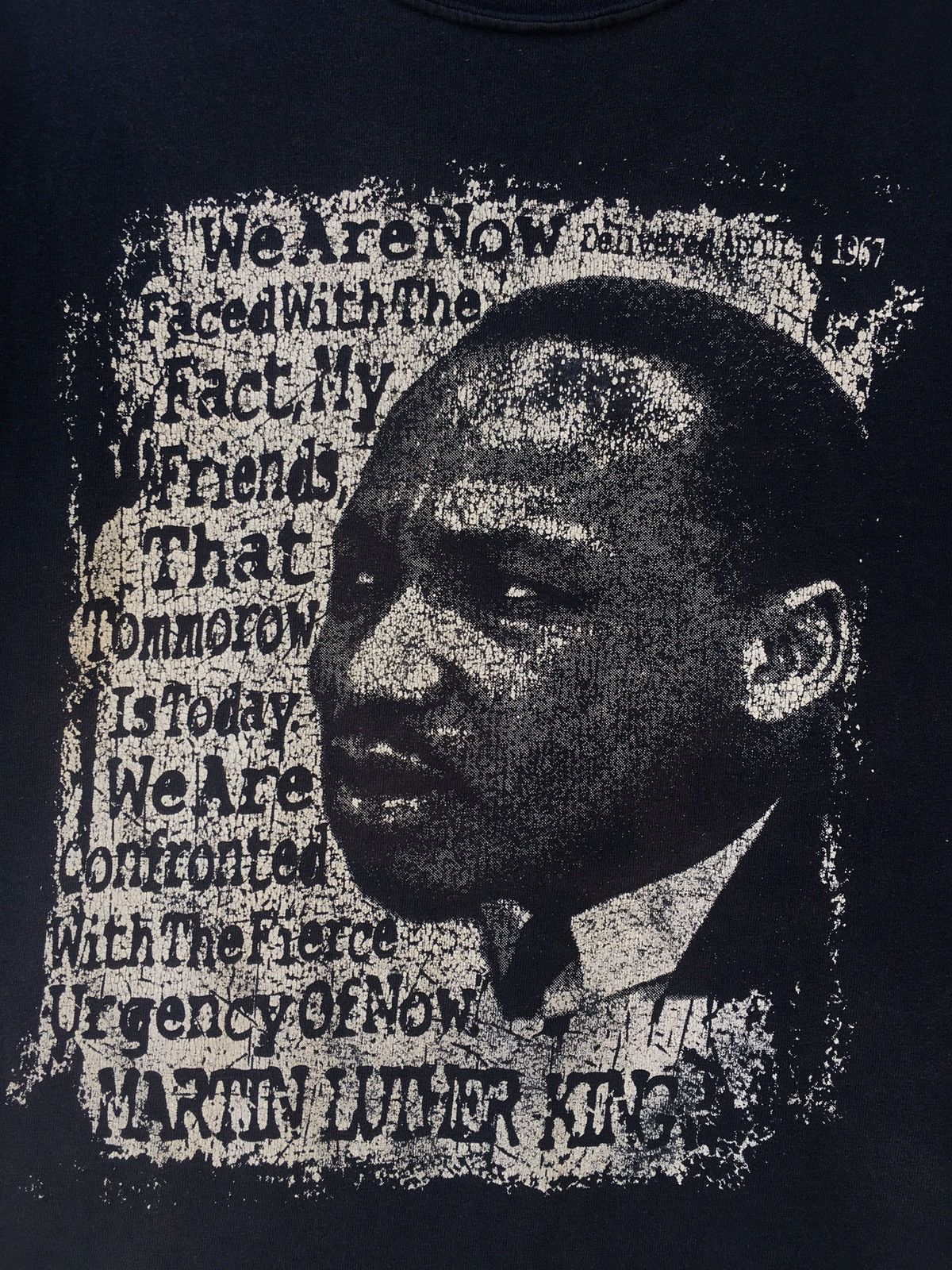 Gildan Vintage Martin Luther King Rap Tshirt Size US S / EU 44-46 / 1 - 5 Thumbnail