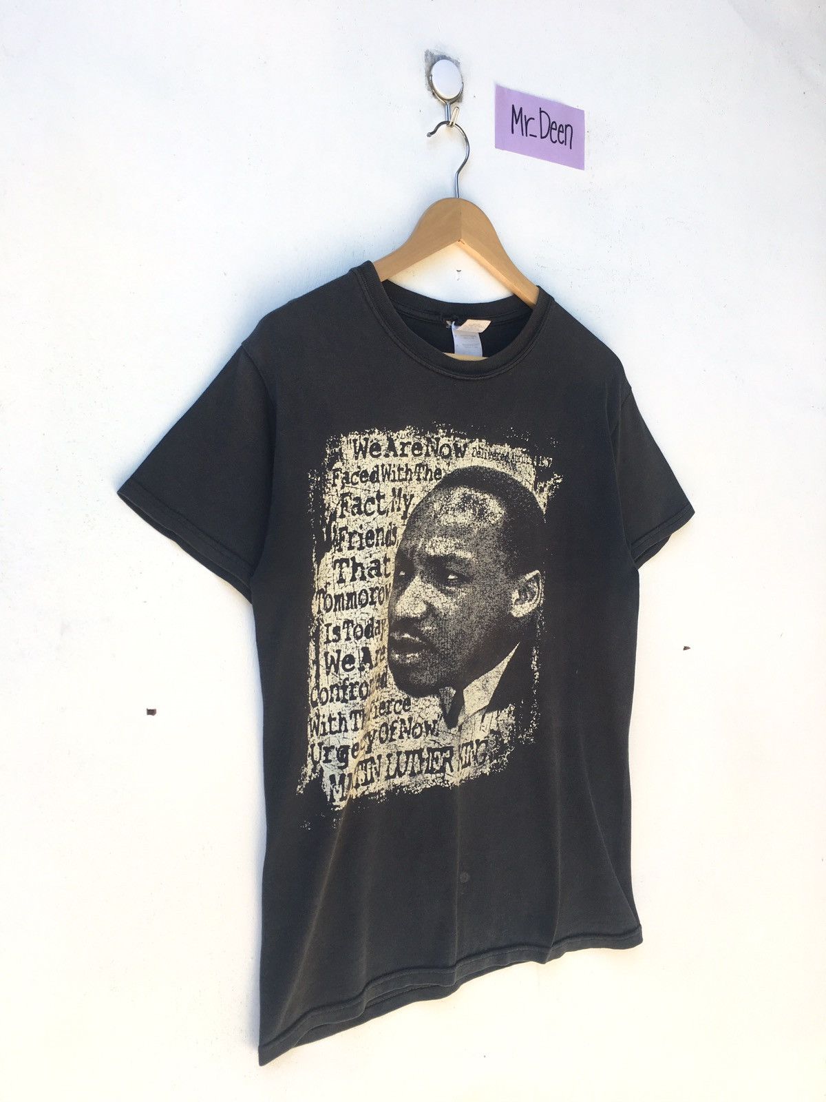 Gildan Vintage Martin Luther King Rap Tshirt Size US S / EU 44-46 / 1 - 3 Thumbnail