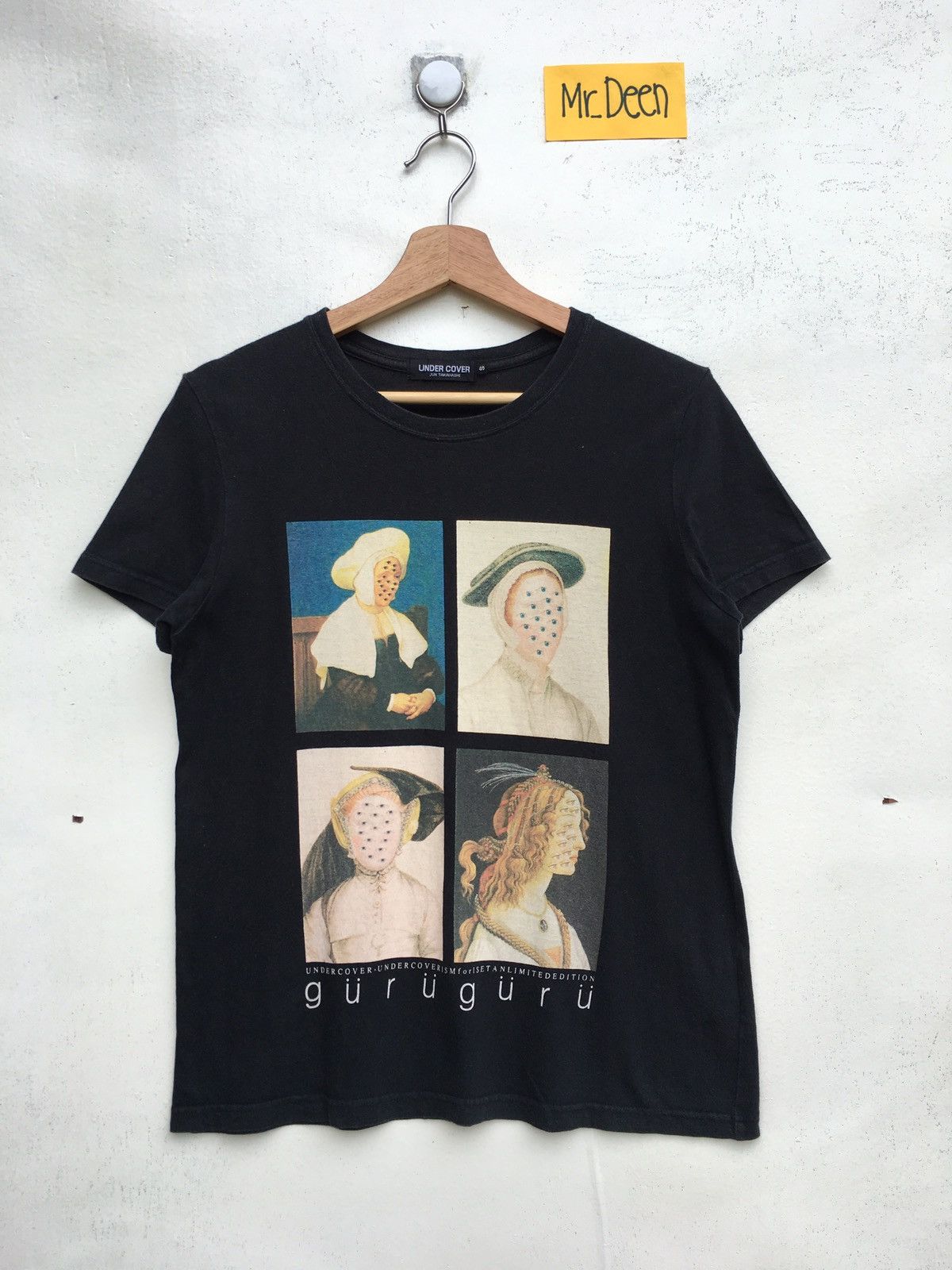 image of Jun Takahashi x Undercover Guru Guru For Isetan Limited Ed Tshirt in Black, Men's (Size Small)