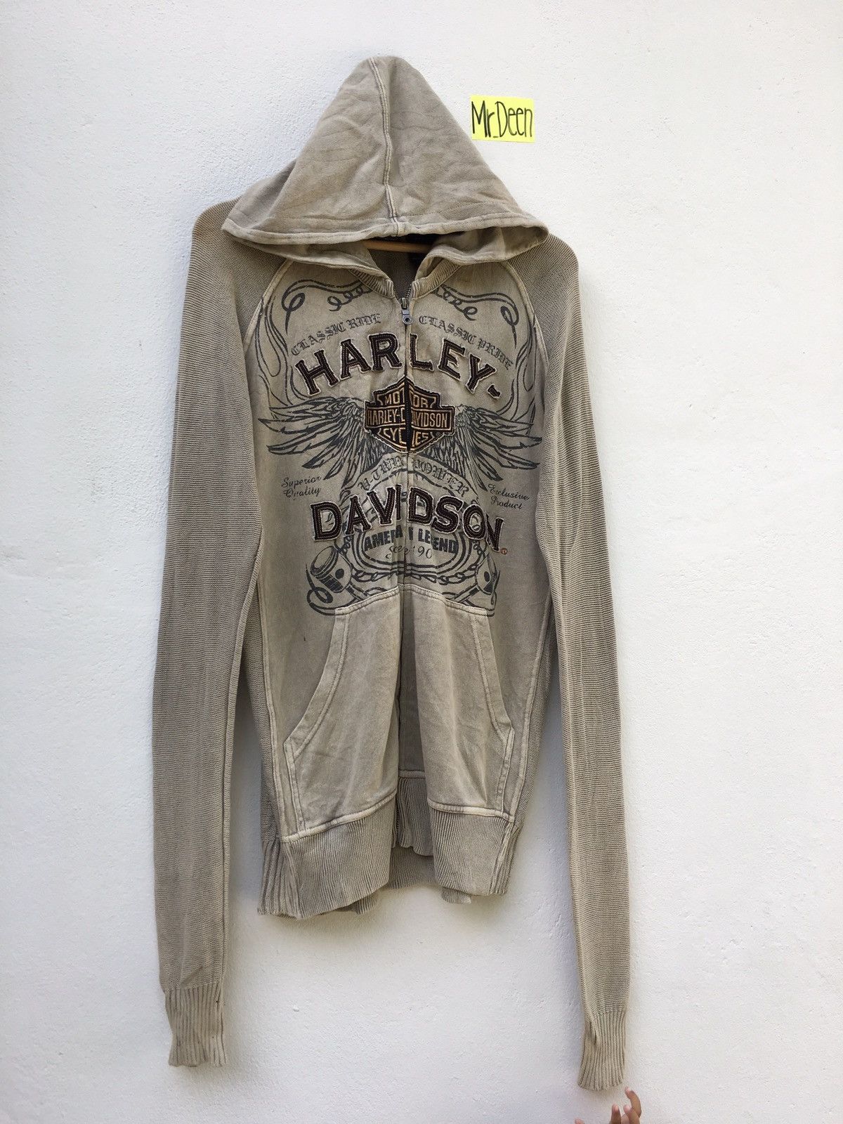 Harley Davidson Vintage 90’s Harley Davidson Hoodie Size US S / EU 44-46 / 1 - 2 Thumbnail