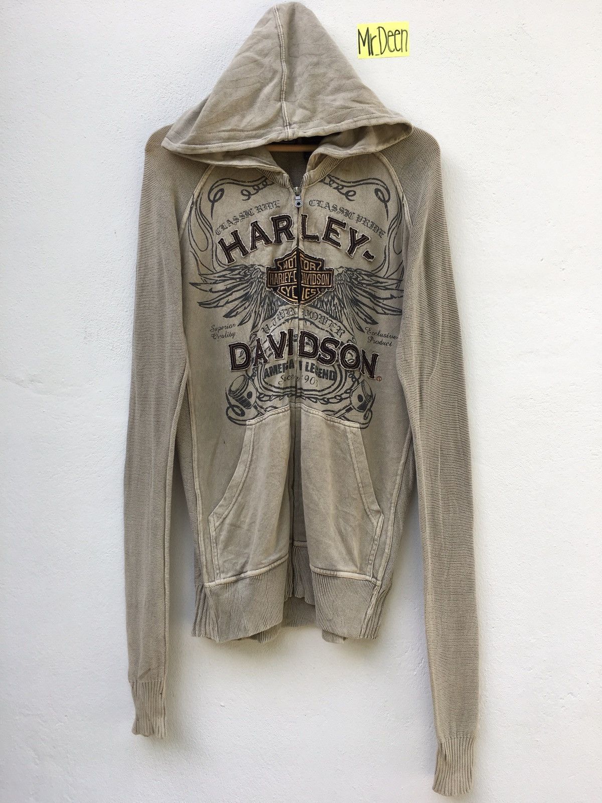 Harley Davidson Vintage 90’s Harley Davidson Hoodie Size US S / EU 44-46 / 1 - 1 Thumbnail