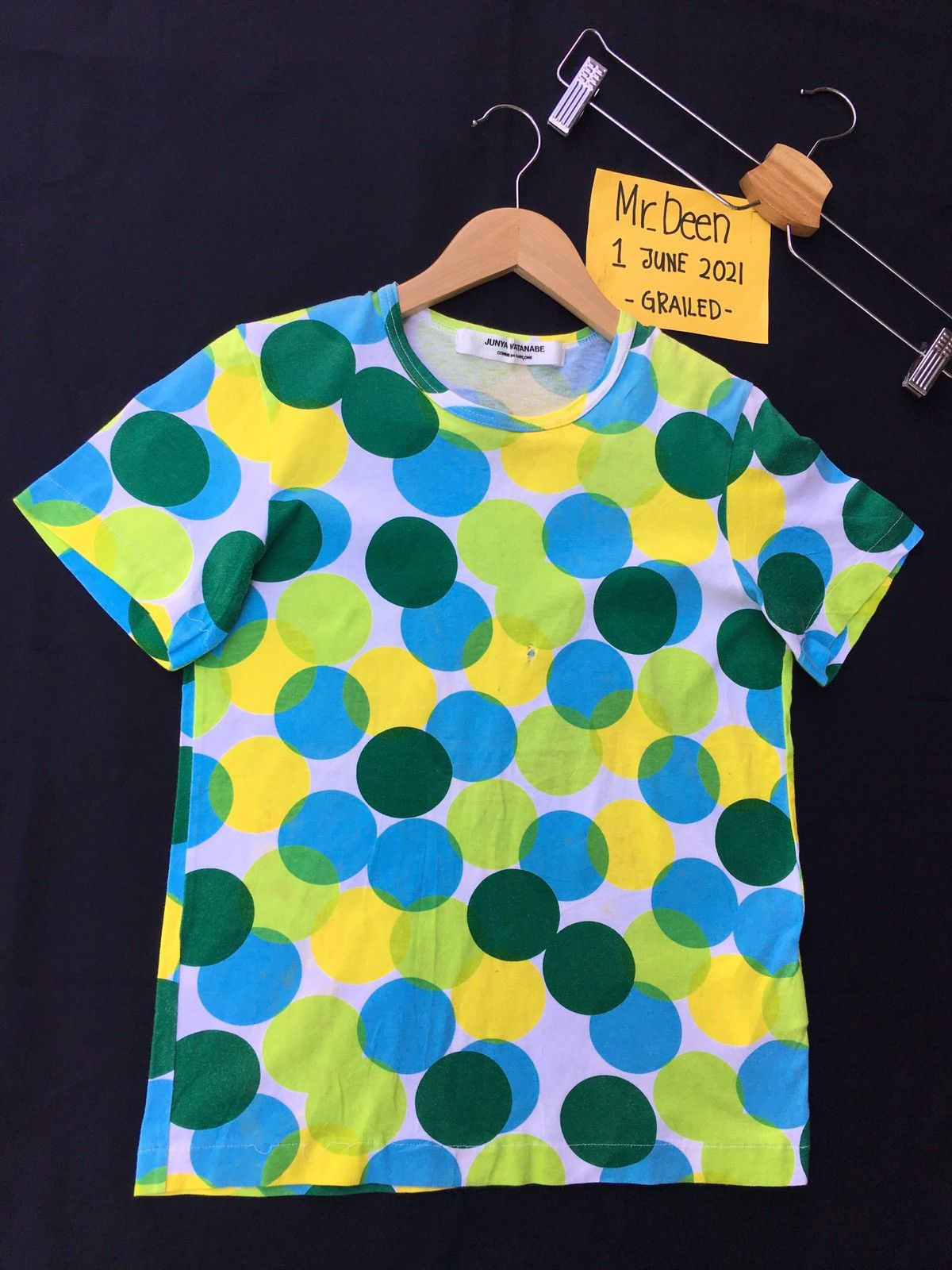 Comme des Garcons Vtg CDG Comme Des Garcons x Junya Watanabe Polka Dot Tee Size US XS / EU 42 / 0 - 2 Thumbnail