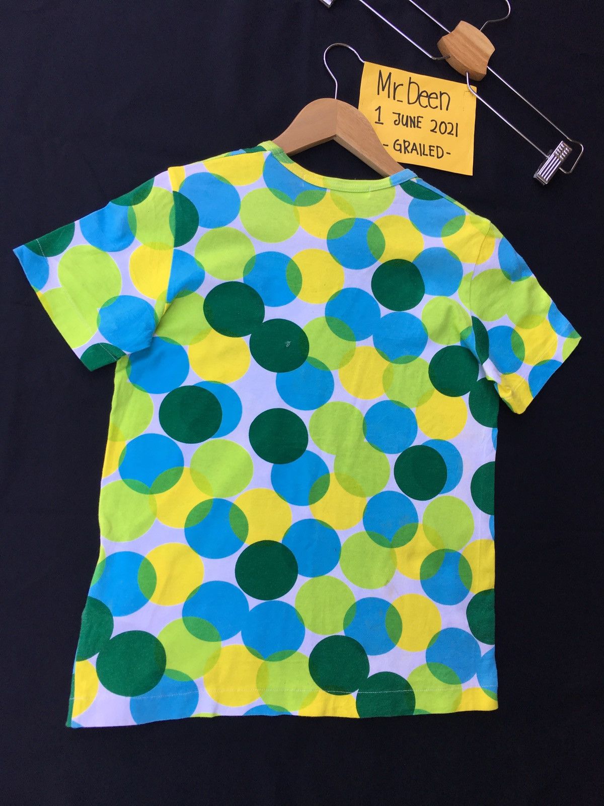 Comme des Garcons Vtg CDG Comme Des Garcons x Junya Watanabe Polka Dot Tee Size US XS / EU 42 / 0 - 14 Thumbnail