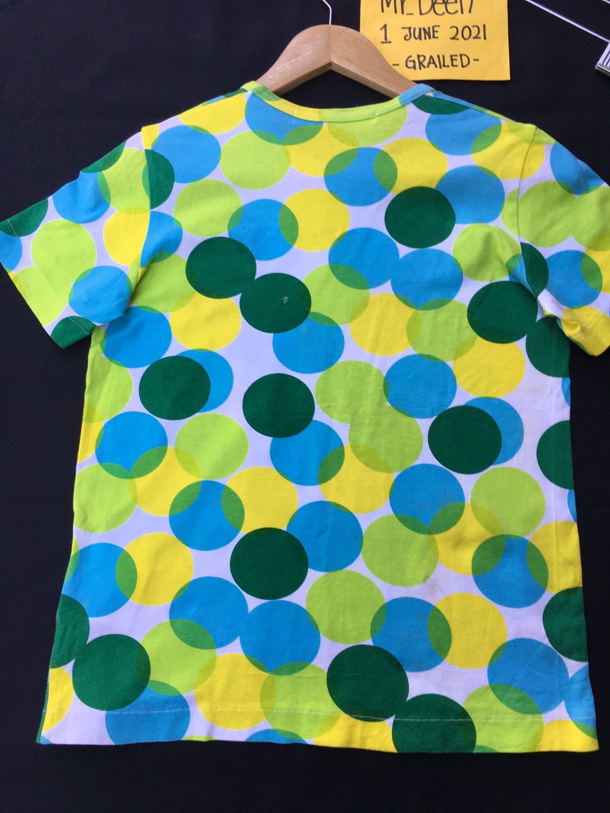 Comme des Garcons Vtg CDG Comme Des Garcons x Junya Watanabe Polka Dot Tee Size US XS / EU 42 / 0 - 16 Thumbnail