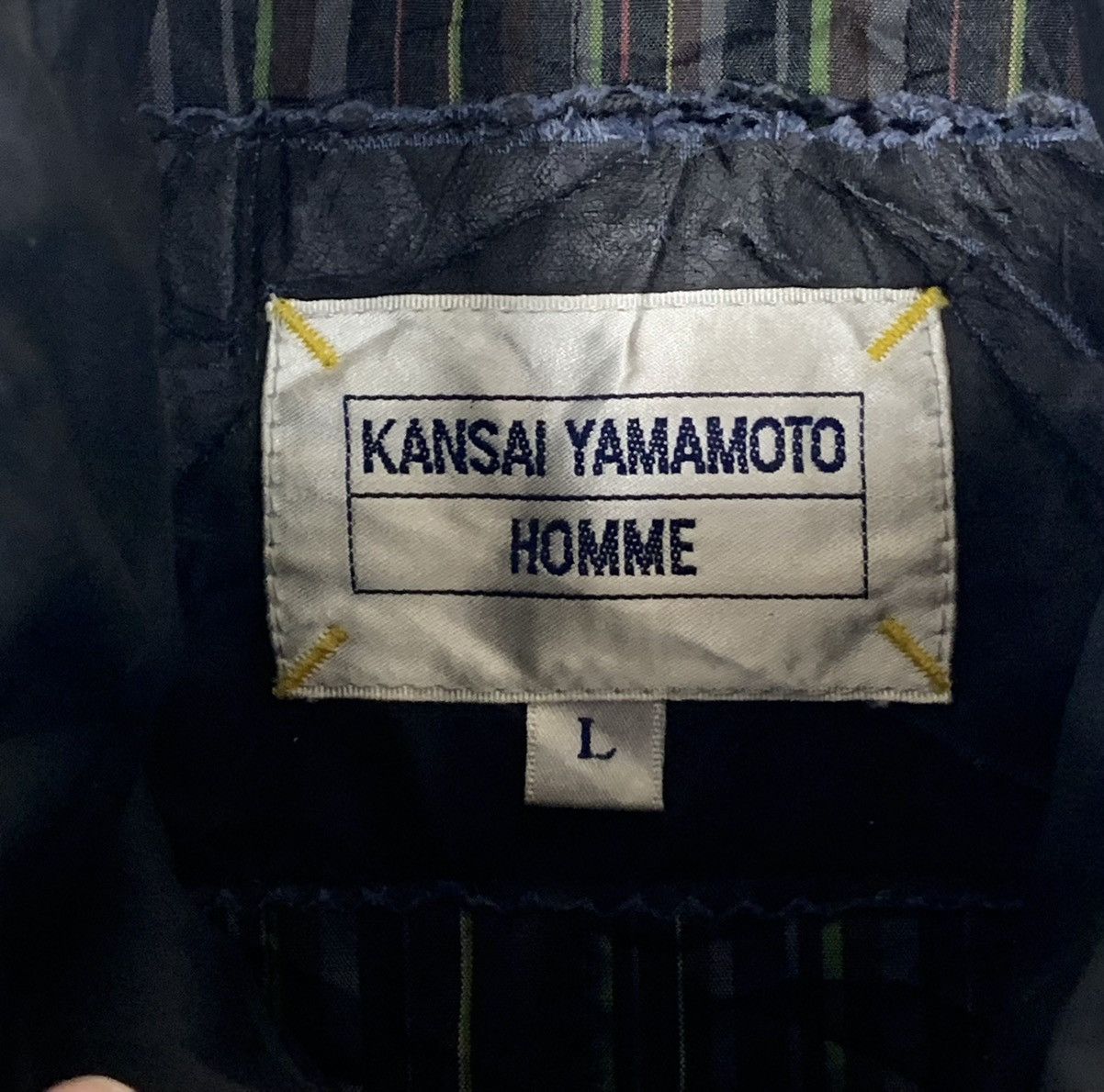 Japanese Brand × Kansai Yamamoto Kansai Yamamoto Homme Double Pocket Tactical Jacket Size US L / EU 52-54 / 3 - 4 Thumbnail