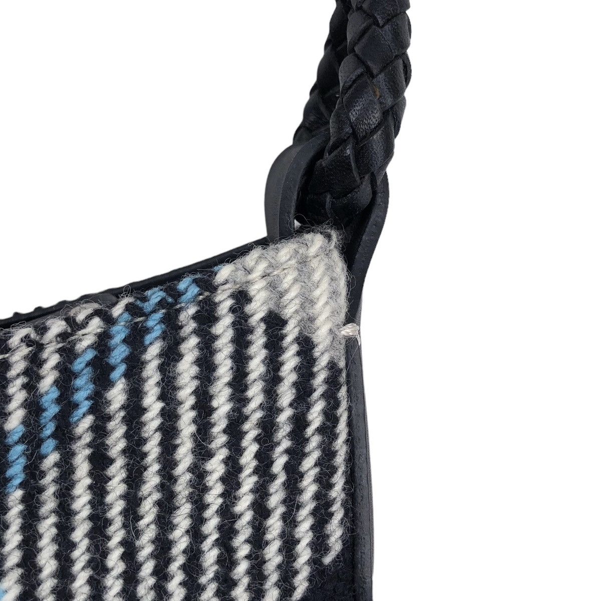 Burberry Burberry Plaid Wool Women Underarm Handbag Size ONE SIZE - 10 Thumbnail