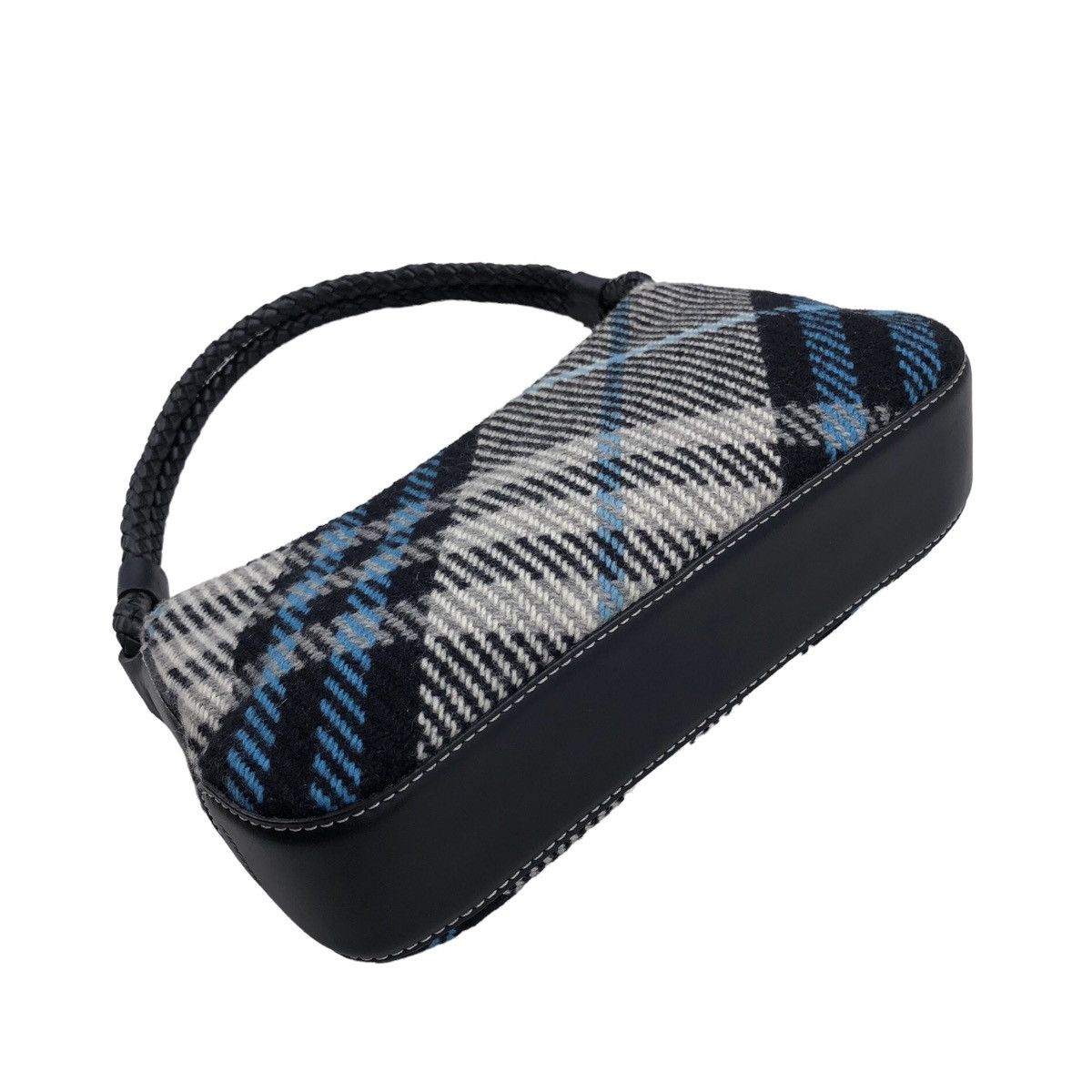 Burberry Burberry Plaid Wool Women Underarm Handbag Size ONE SIZE - 11 Thumbnail