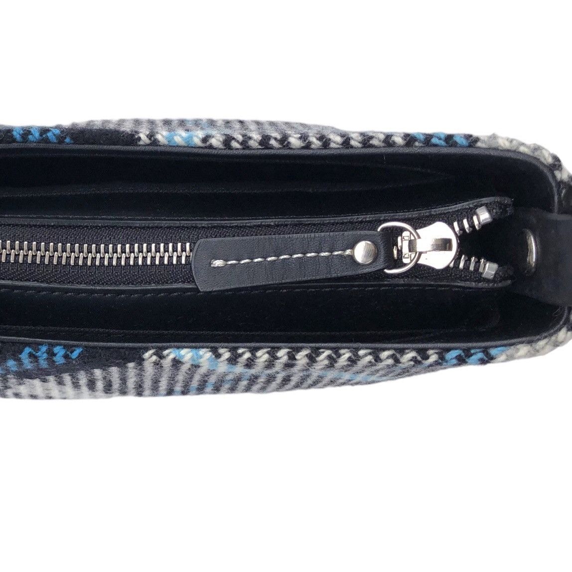 Burberry Burberry Plaid Wool Women Underarm Handbag Size ONE SIZE - 18 Thumbnail