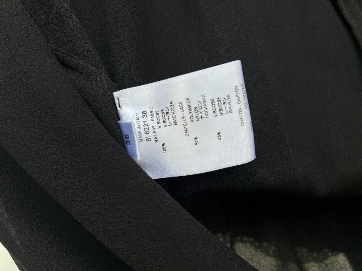 Givenchy Elegance & luxurious black viscose blouse by GIVENCHY Size XS / US 0-2 / IT 36-38 - 11 Thumbnail