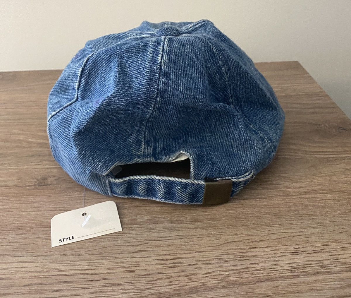 Vintage Vintage NWT 90’s Hershey’s Chocolates Denim Dad Hat Cap New Size ONE SIZE - 7 Thumbnail