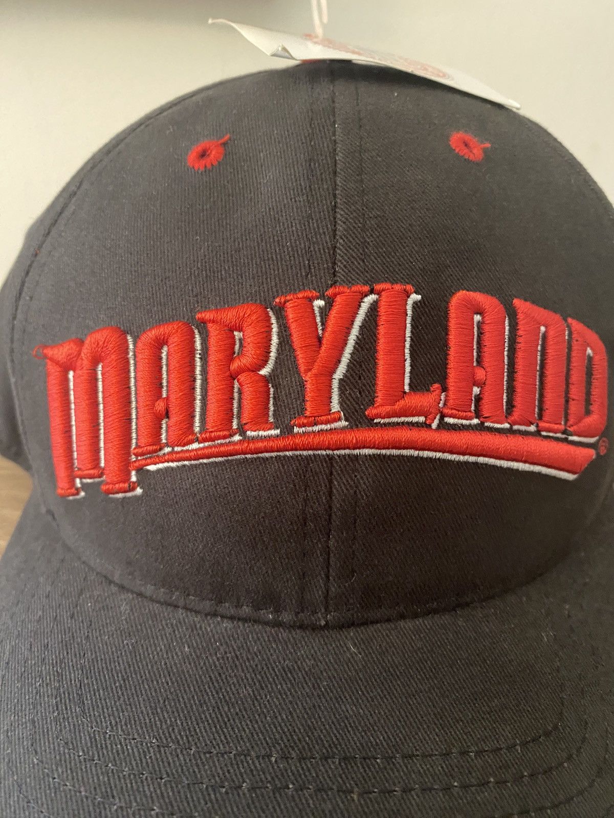 Twins Enterprise Inc. Vintage Y2K’s NWT UMD Maryland Terps Fitted Hat Cap 7 1/4 Size ONE SIZE - 2 Thumbnail