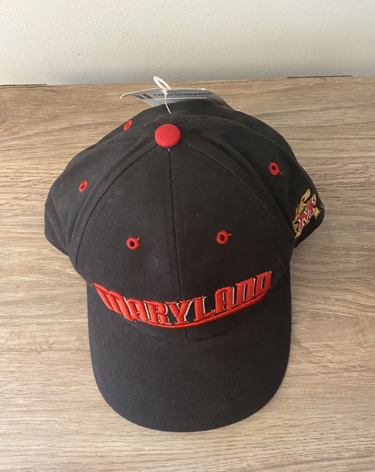 Twins Enterprise Inc. Vintage Y2K’s NWT UMD Maryland Terps Fitted Hat Cap 7 1/4 Size ONE SIZE - 6 Thumbnail