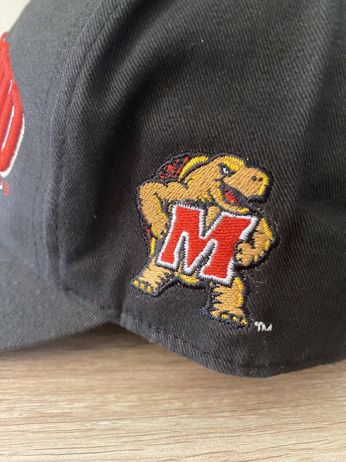 Twins Enterprise Inc. Vintage Y2K’s NWT UMD Maryland Terps Fitted Hat Cap 7 1/4 Size ONE SIZE - 8 Thumbnail