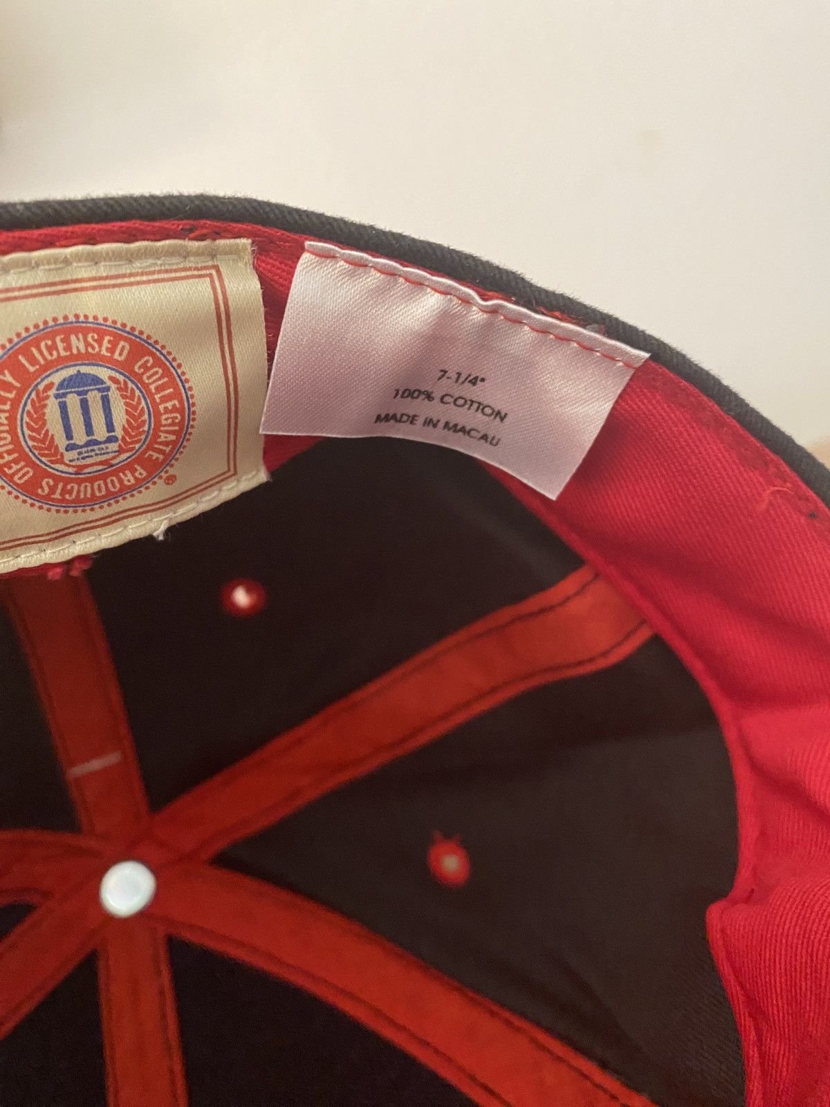 Twins Enterprise Inc. Vintage Y2K’s NWT UMD Maryland Terps Fitted Hat Cap 7 1/4 Size ONE SIZE - 14 Thumbnail