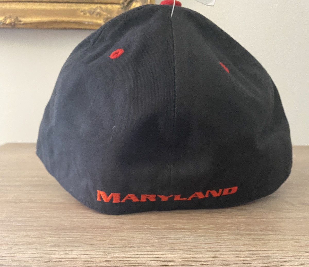 Twins Enterprise Inc. Vintage Y2K’s NWT UMD Maryland Terps Fitted Hat Cap 7 1/4 Size ONE SIZE - 9 Thumbnail