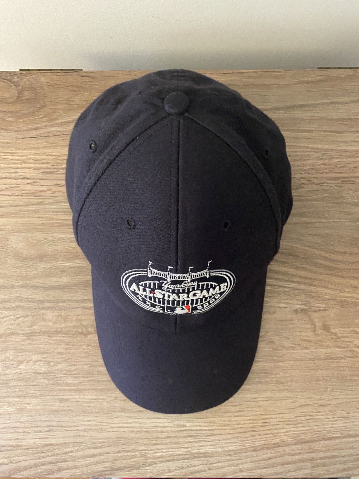 MLB 2008 New York Yankees MLB All Star Game Fitted Hat Cap Size ONE SIZE - 5 Thumbnail