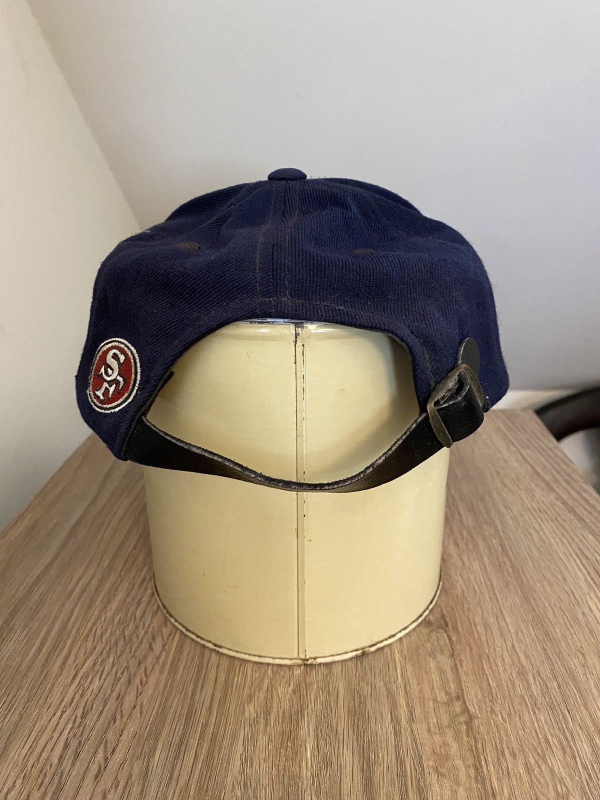 NFL Vintage 90’s San Francisco 49ers Distressed Strapback Hat Size ONE SIZE - 11 Thumbnail