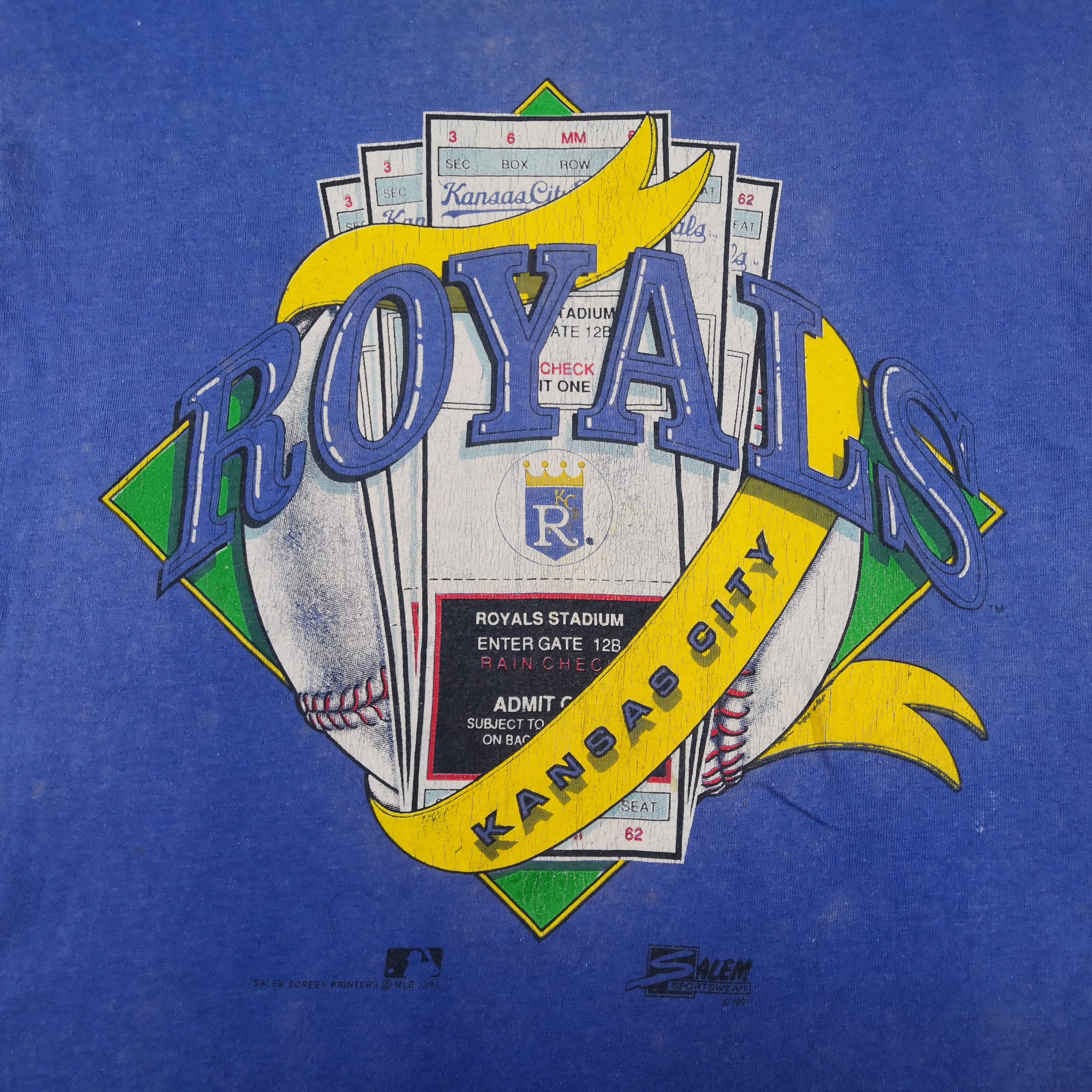 NBA Vintage Royals Kansas Tees Royal Kansas City 56789 Size US M / EU 48-50 / 2 - 5 Thumbnail