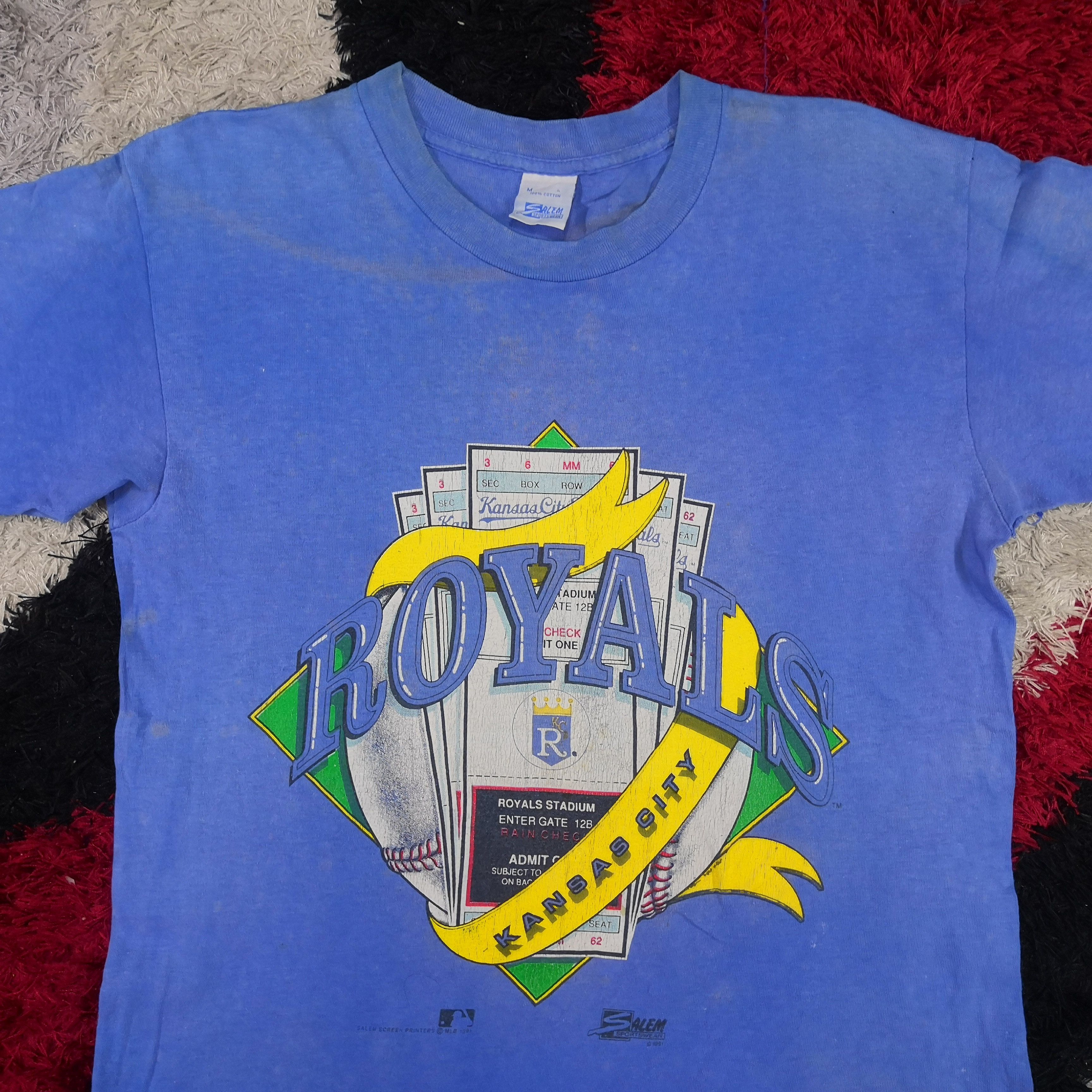 NBA Vintage Royals Kansas Tees Royal Kansas City 56789 Size US M / EU 48-50 / 2 - 3 Thumbnail