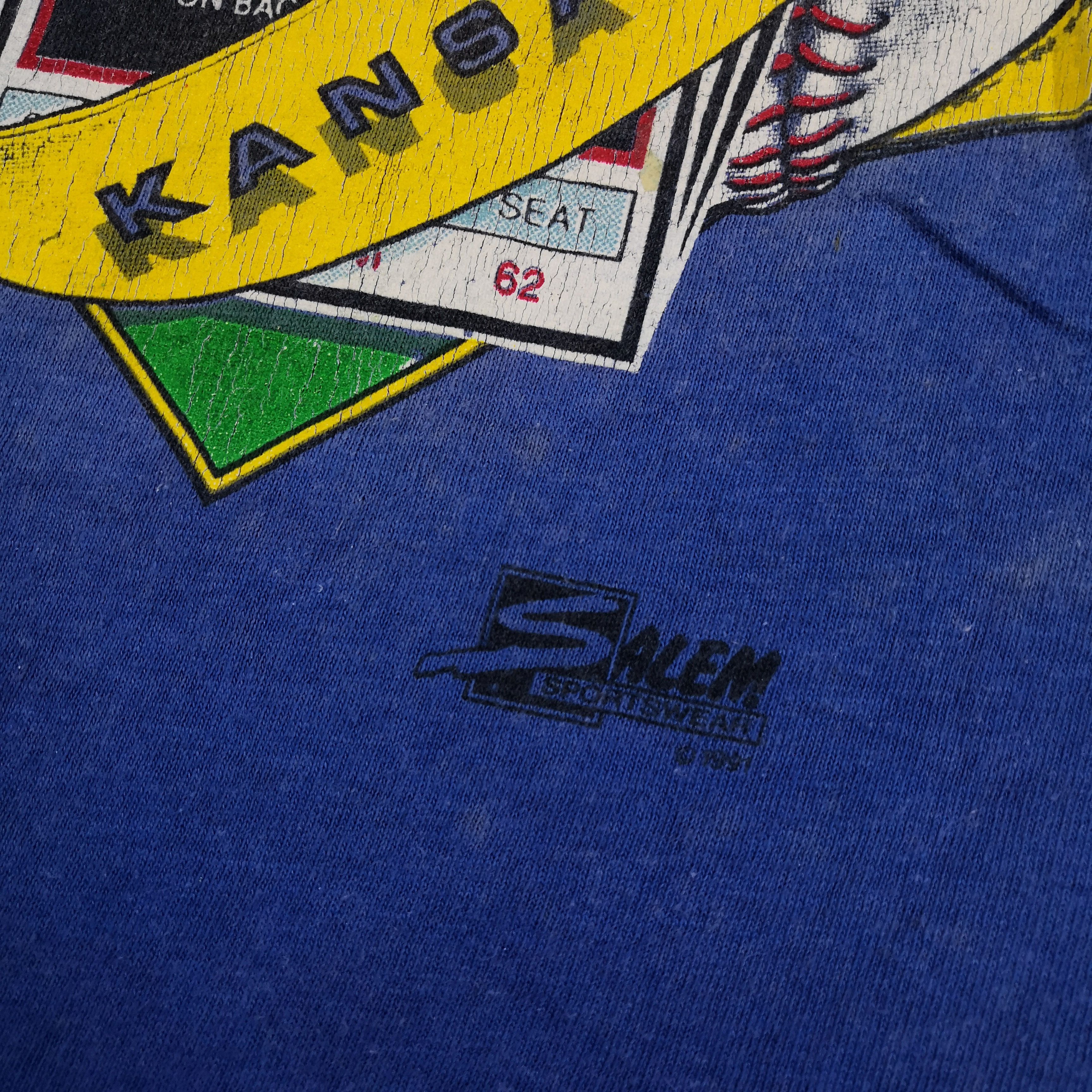 NBA Vintage Royals Kansas Tees Royal Kansas City 56789 Size US M / EU 48-50 / 2 - 6 Thumbnail