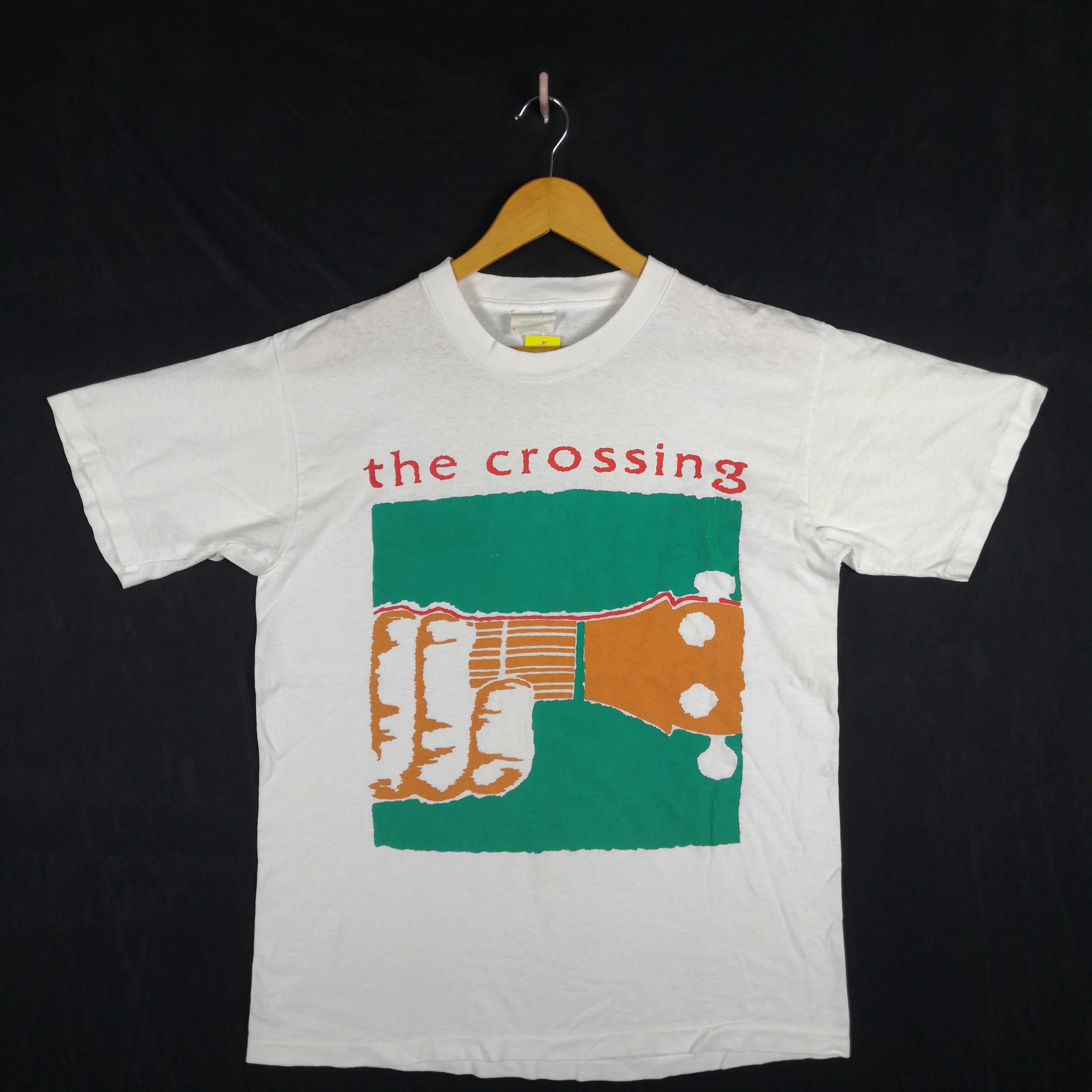 Band Tees × Vintage Vintage The Crossing T Shirt Hippie1969 Woodstock Tees Size US L / EU 52-54 / 3 - 2 Thumbnail