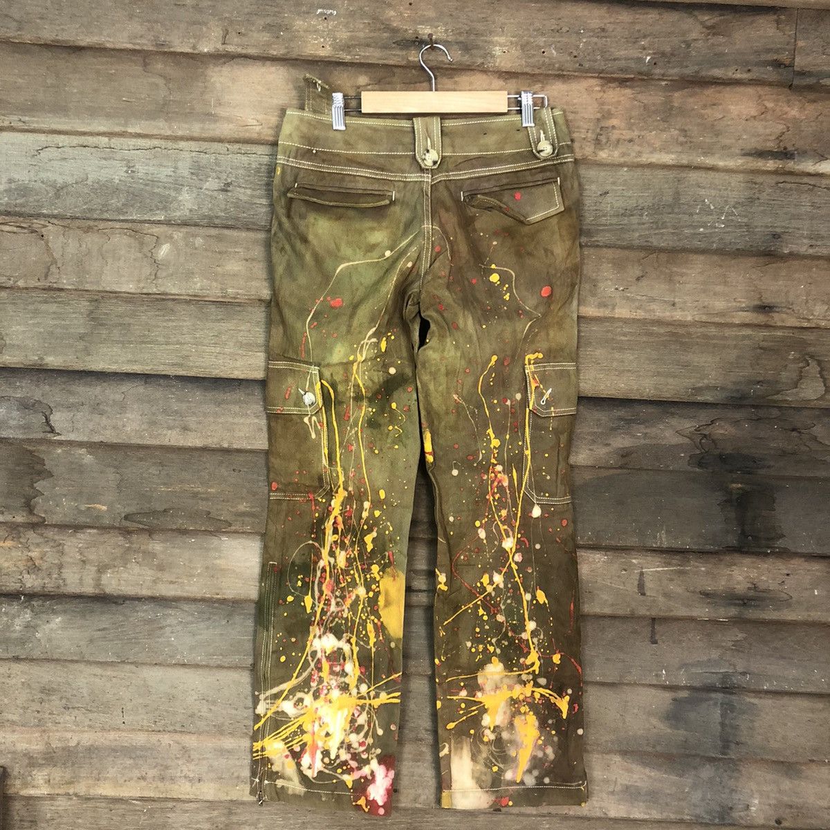 Banana Republic Banana Republic reworked utility painter Cargo Pants #3357 Size US 30 / EU 46 - 9 Thumbnail