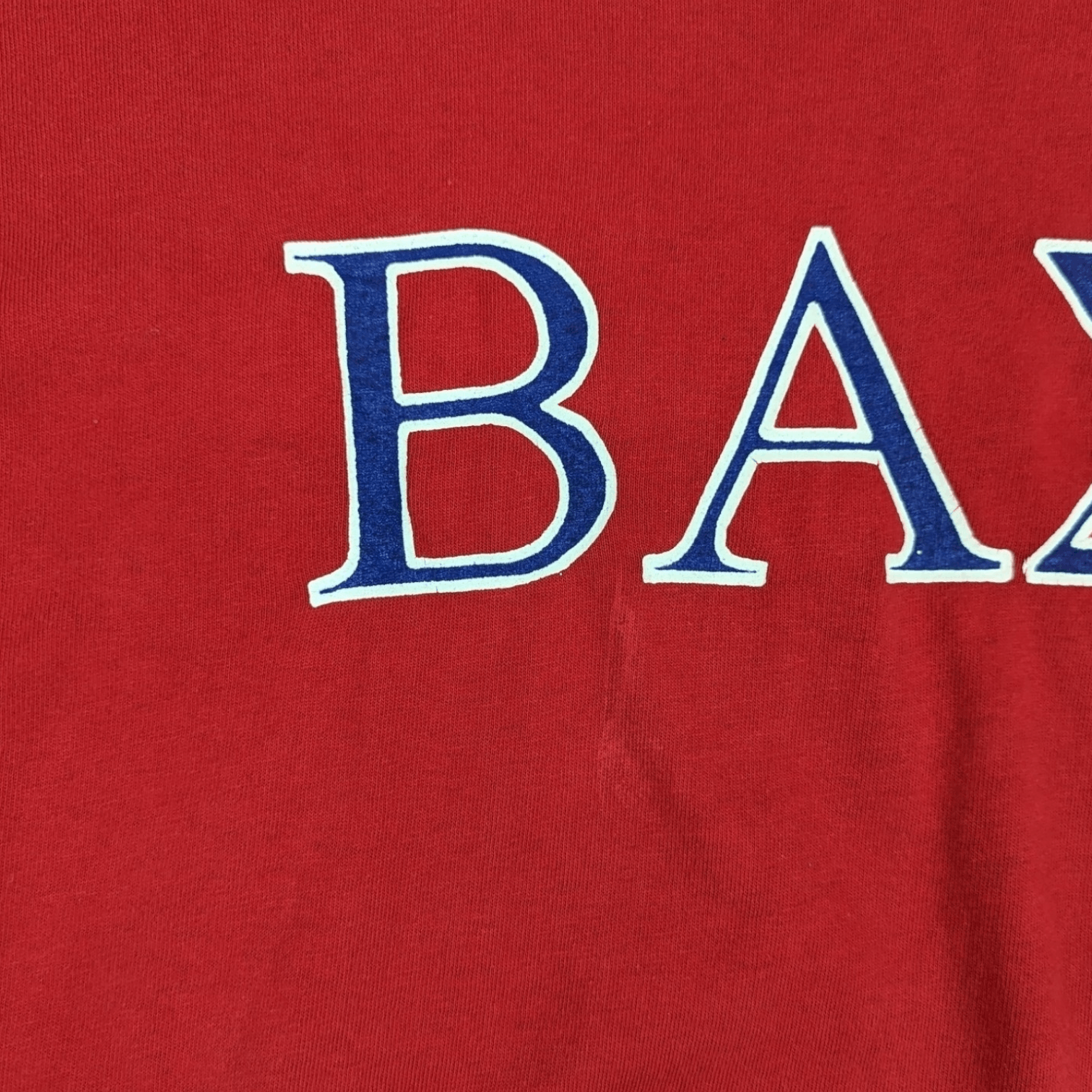 Fruit Of The Loom Vintage 90's FOTL Baex Graphic Single Stitches T-Shirt Size US XL / EU 56 / 4 - 8 Thumbnail