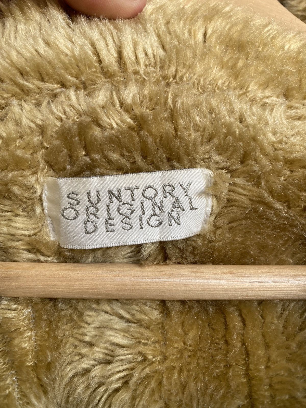 Japanese Brand Vintage Sundaded Suntory Boss Coffee Jacket Fur Sherpa Size US L / EU 52-54 / 3 - 4 Thumbnail