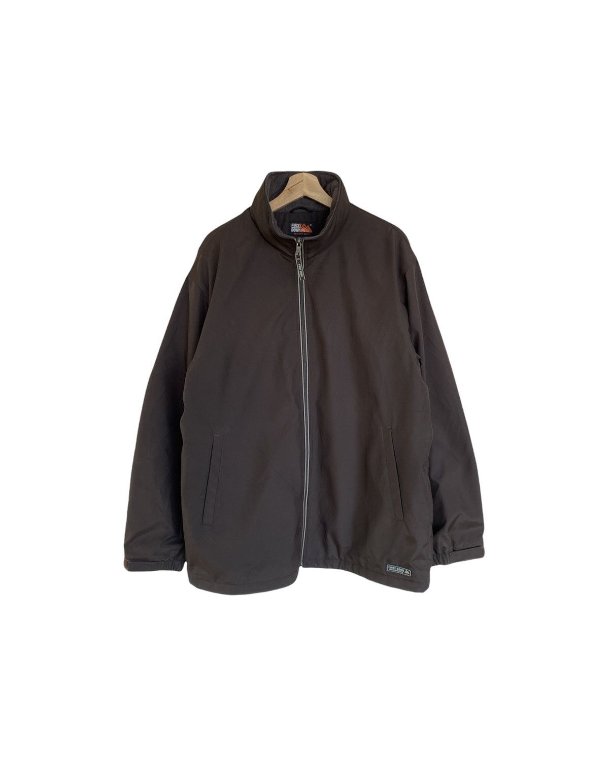 Japanese Brand Vintage First Down USA Jacket Puffer Jacket Travis Brown Size US L / EU 52-54 / 3 - 1 Thumbnail