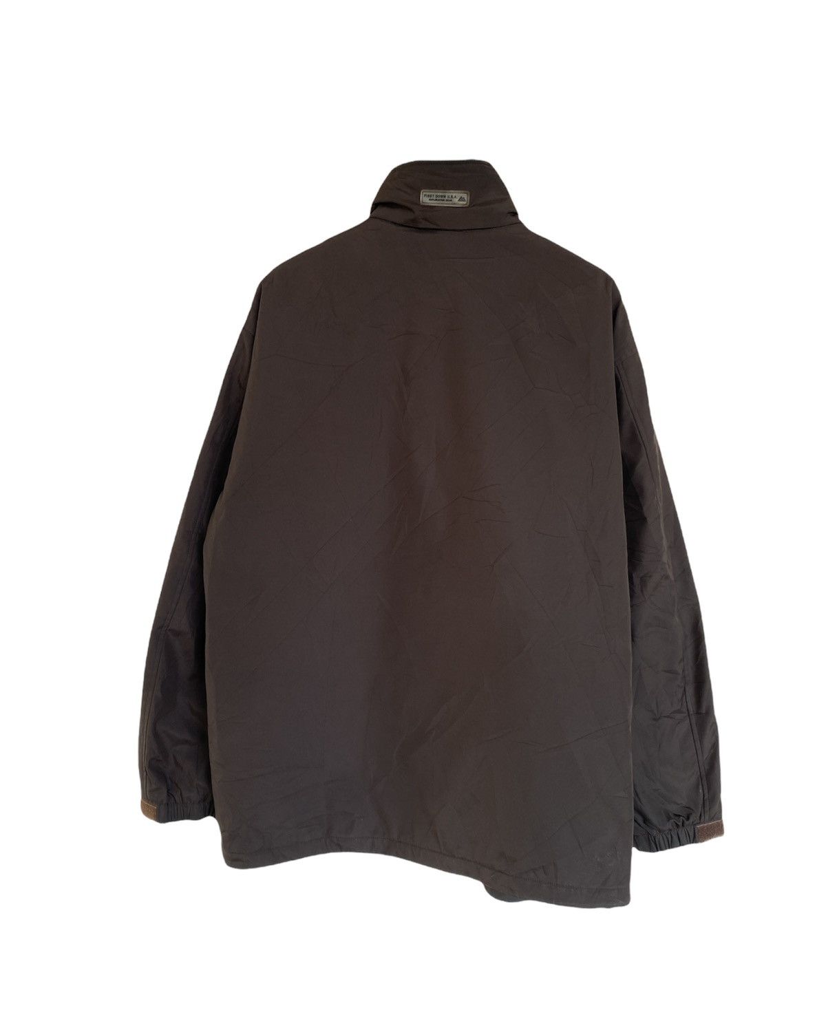 Japanese Brand Vintage First Down USA Jacket Puffer Jacket Travis Brown Size US L / EU 52-54 / 3 - 2 Thumbnail