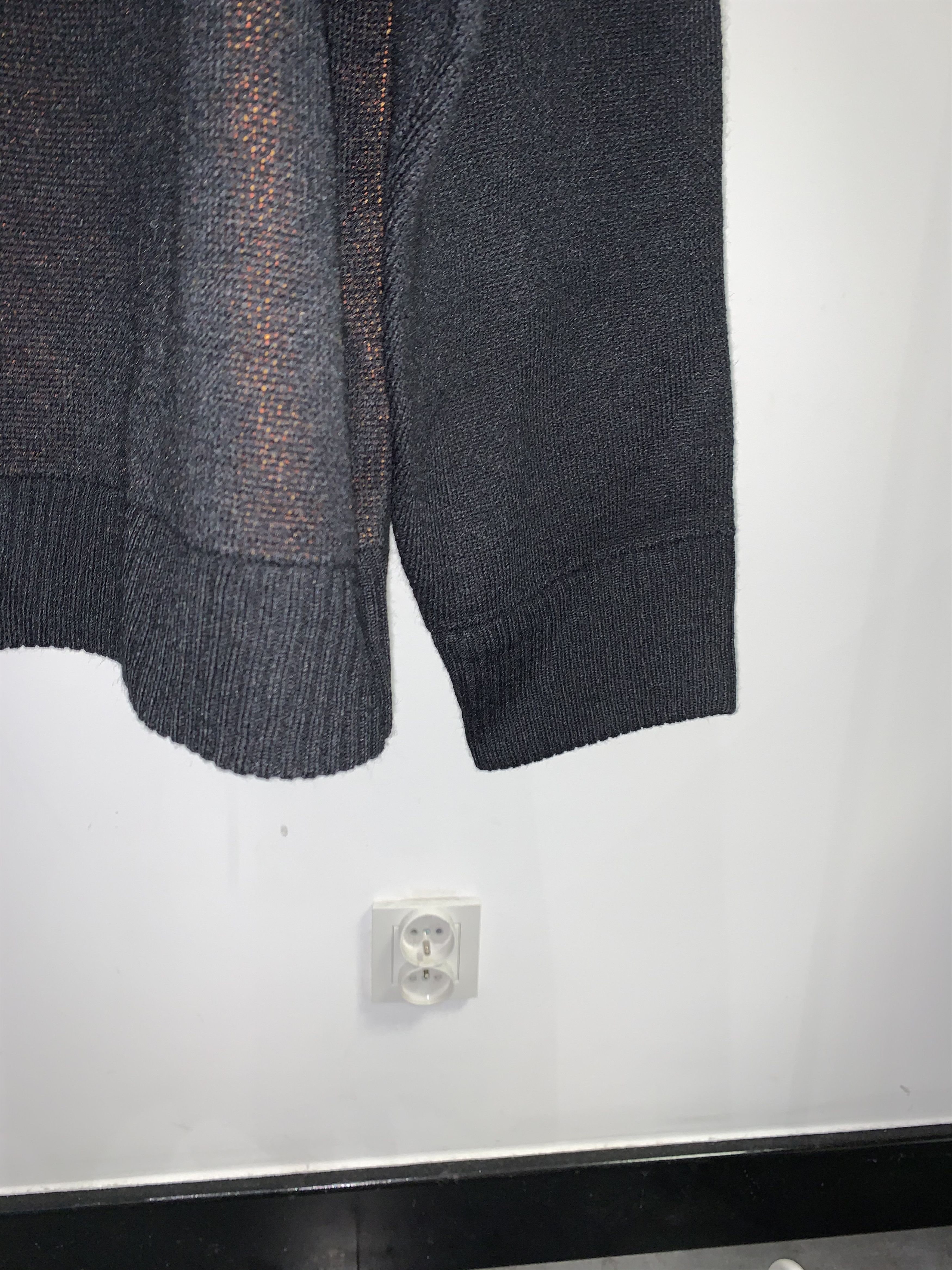 Weekday Weekday "Darkness" Knitted Oversized Wool Sweater Size US M / EU 48-50 / 2 - 5 Thumbnail