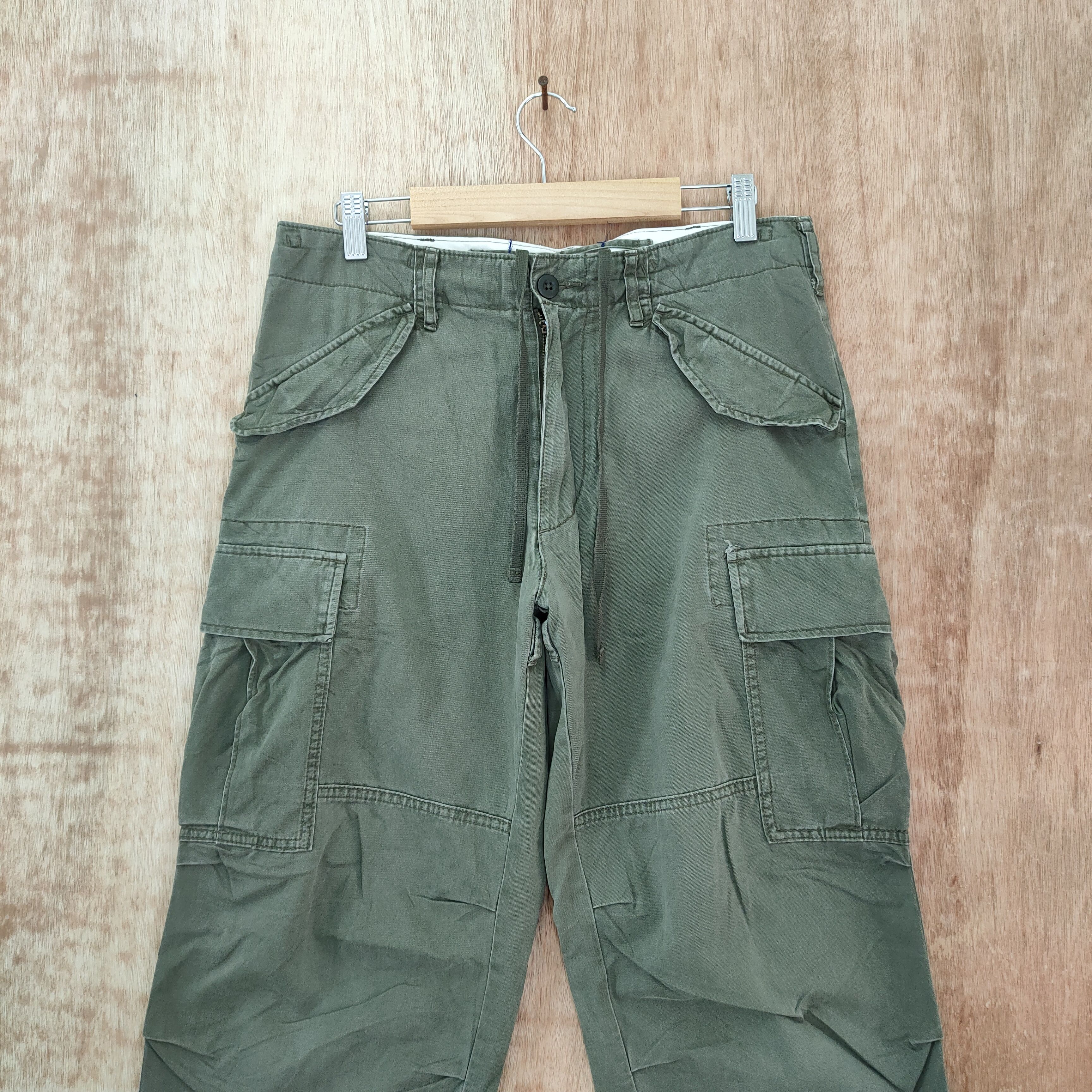 Japanese Brand JAPANESE BRAND VINTAGE CARGO PANTS Size US 30 / EU 46 - 2 Thumbnail