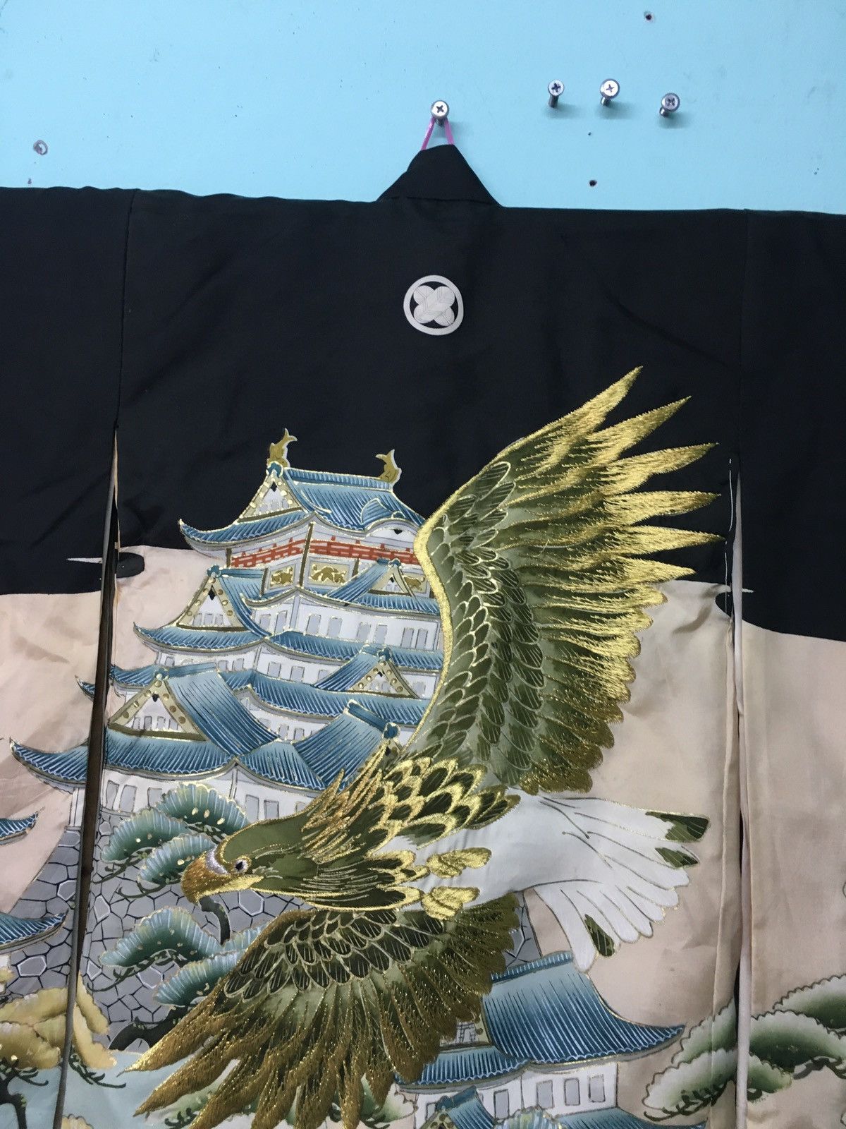 Japanese Brand × Vintage Vintage 30’s Samurai ASANO Clan Dyed Hand Painted Embroidery Size US S / EU 44-46 / 1 - 12 Thumbnail