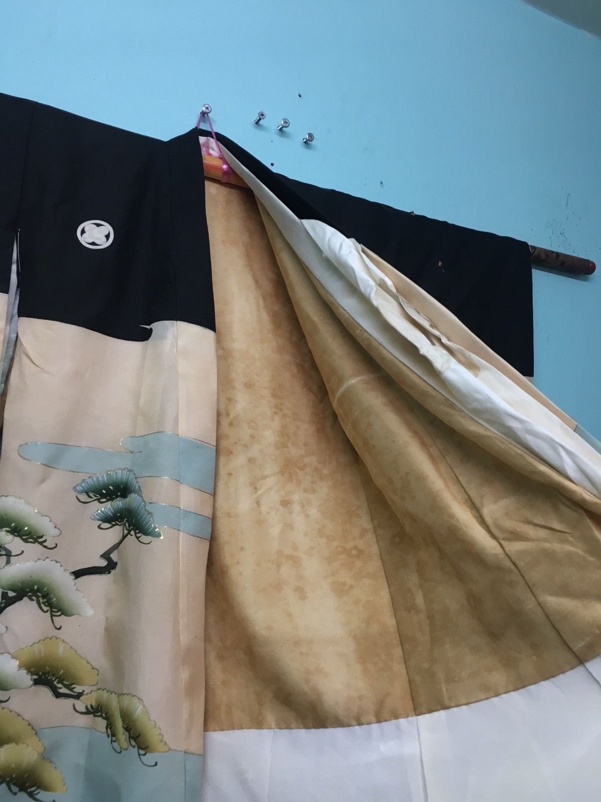 Japanese Brand × Vintage Vintage 30’s Samurai ASANO Clan Dyed Hand Painted Embroidery Size US S / EU 44-46 / 1 - 9 Thumbnail