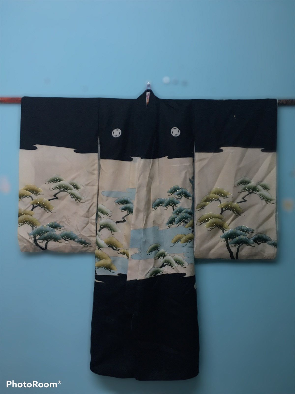Japanese Brand × Vintage Vintage 30’s Samurai ASANO Clan Dyed Hand Painted Embroidery Size US S / EU 44-46 / 1 - 2 Thumbnail