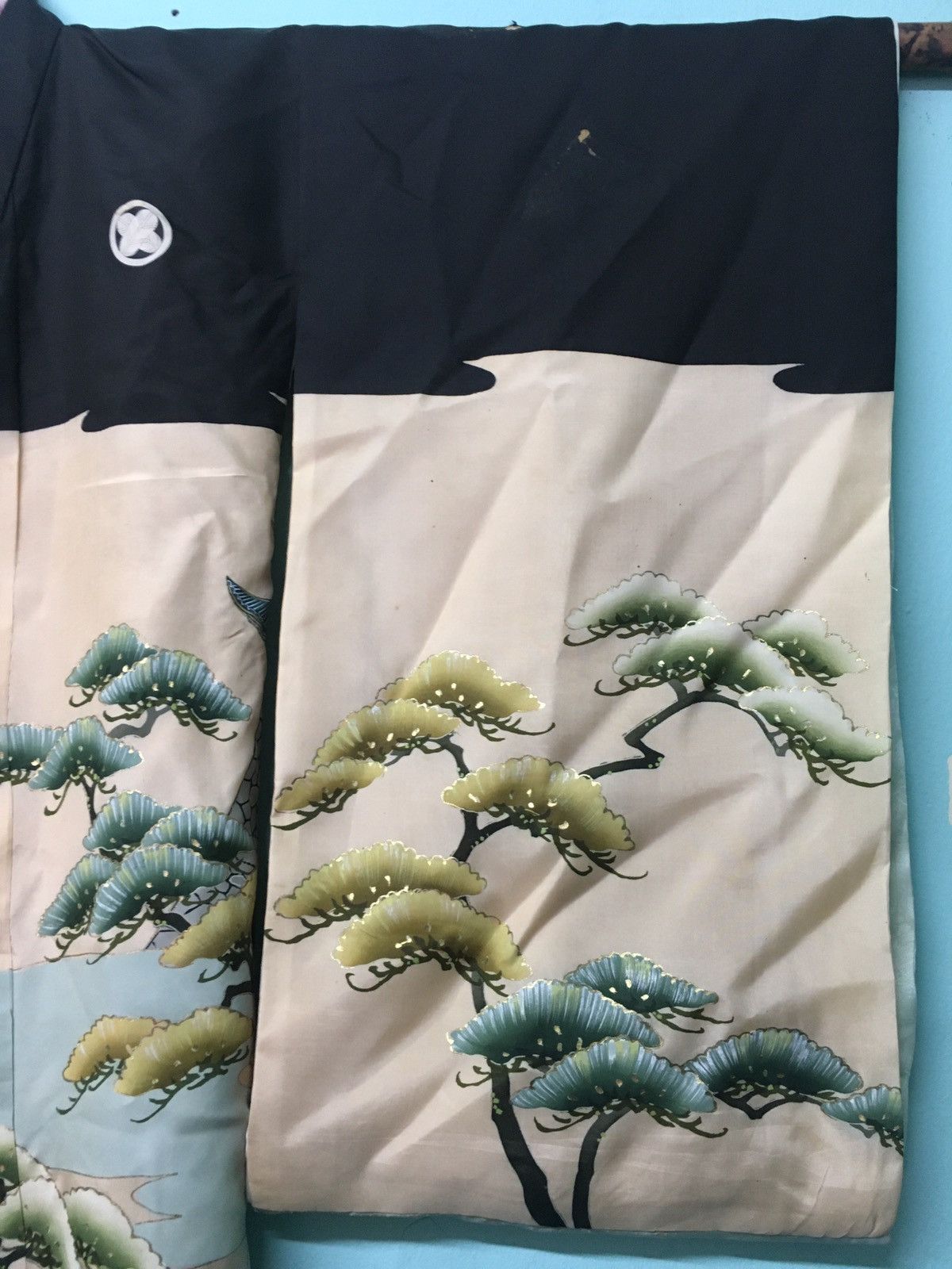 Japanese Brand × Vintage Vintage 30’s Samurai ASANO Clan Dyed Hand Painted Embroidery Size US S / EU 44-46 / 1 - 6 Thumbnail
