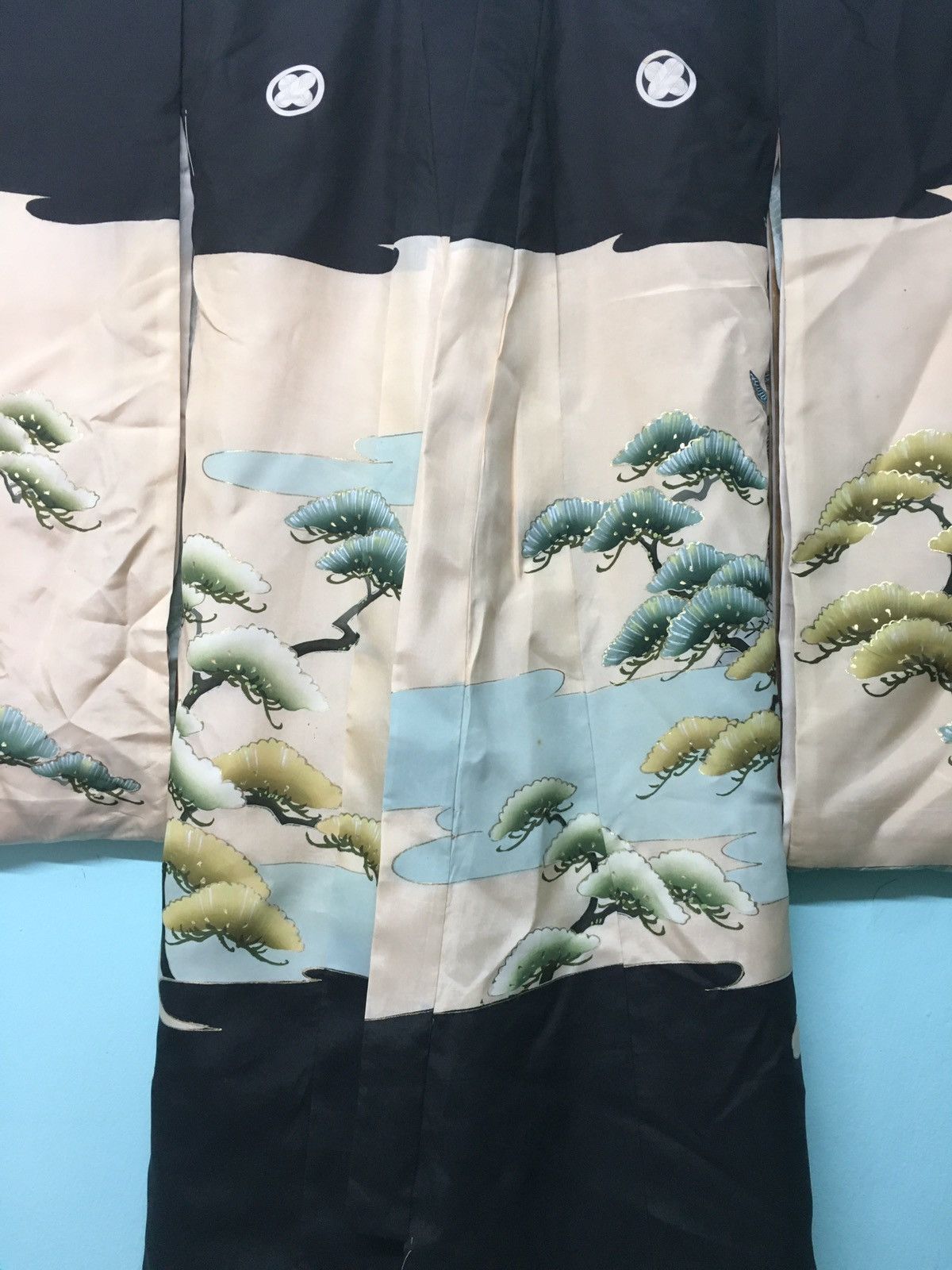 Japanese Brand × Vintage Vintage 30’s Samurai ASANO Clan Dyed Hand Painted Embroidery Size US S / EU 44-46 / 1 - 4 Thumbnail
