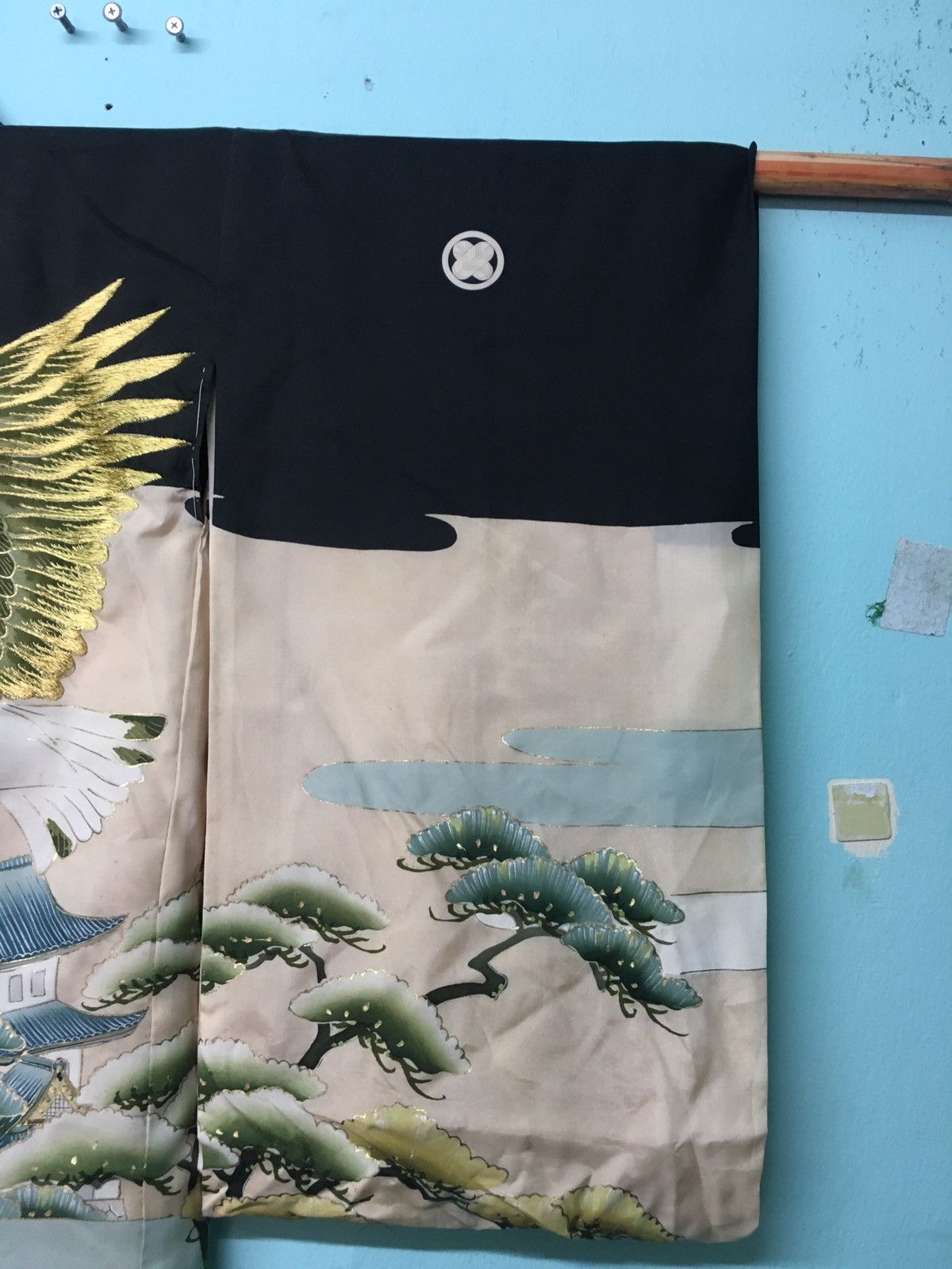 Japanese Brand × Vintage Vintage 30’s Samurai ASANO Clan Dyed Hand Painted Embroidery Size US S / EU 44-46 / 1 - 15 Thumbnail
