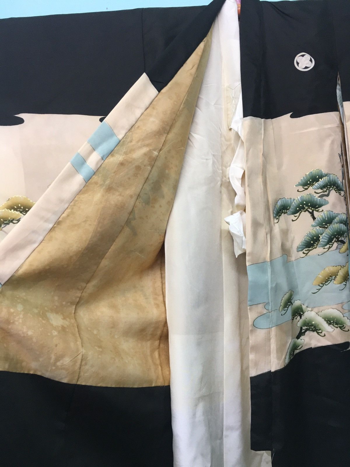 Japanese Brand × Vintage Vintage 30’s Samurai ASANO Clan Dyed Hand Painted Embroidery Size US S / EU 44-46 / 1 - 8 Thumbnail