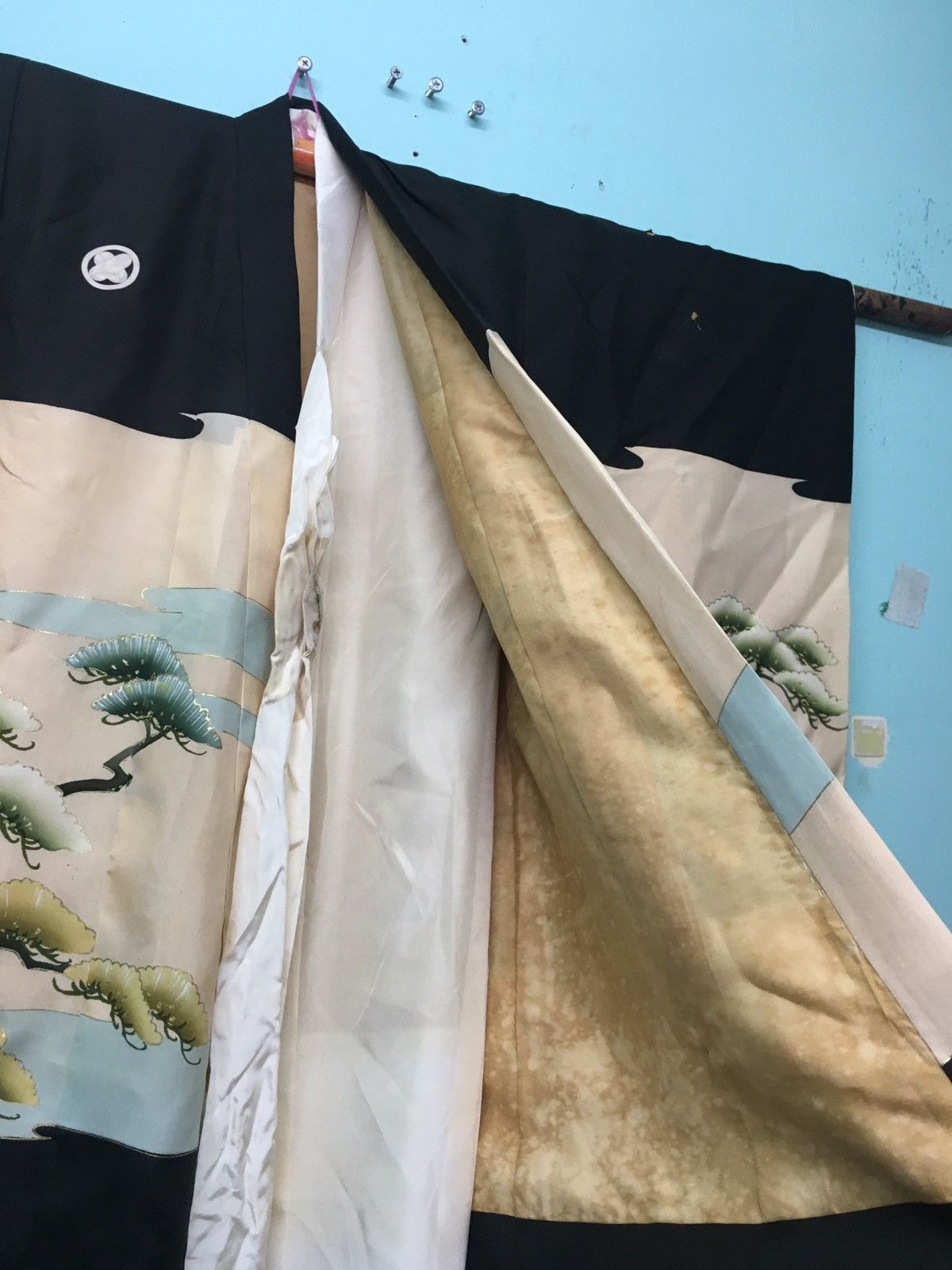 Japanese Brand × Vintage Vintage 30’s Samurai ASANO Clan Dyed Hand Painted Embroidery Size US S / EU 44-46 / 1 - 10 Thumbnail