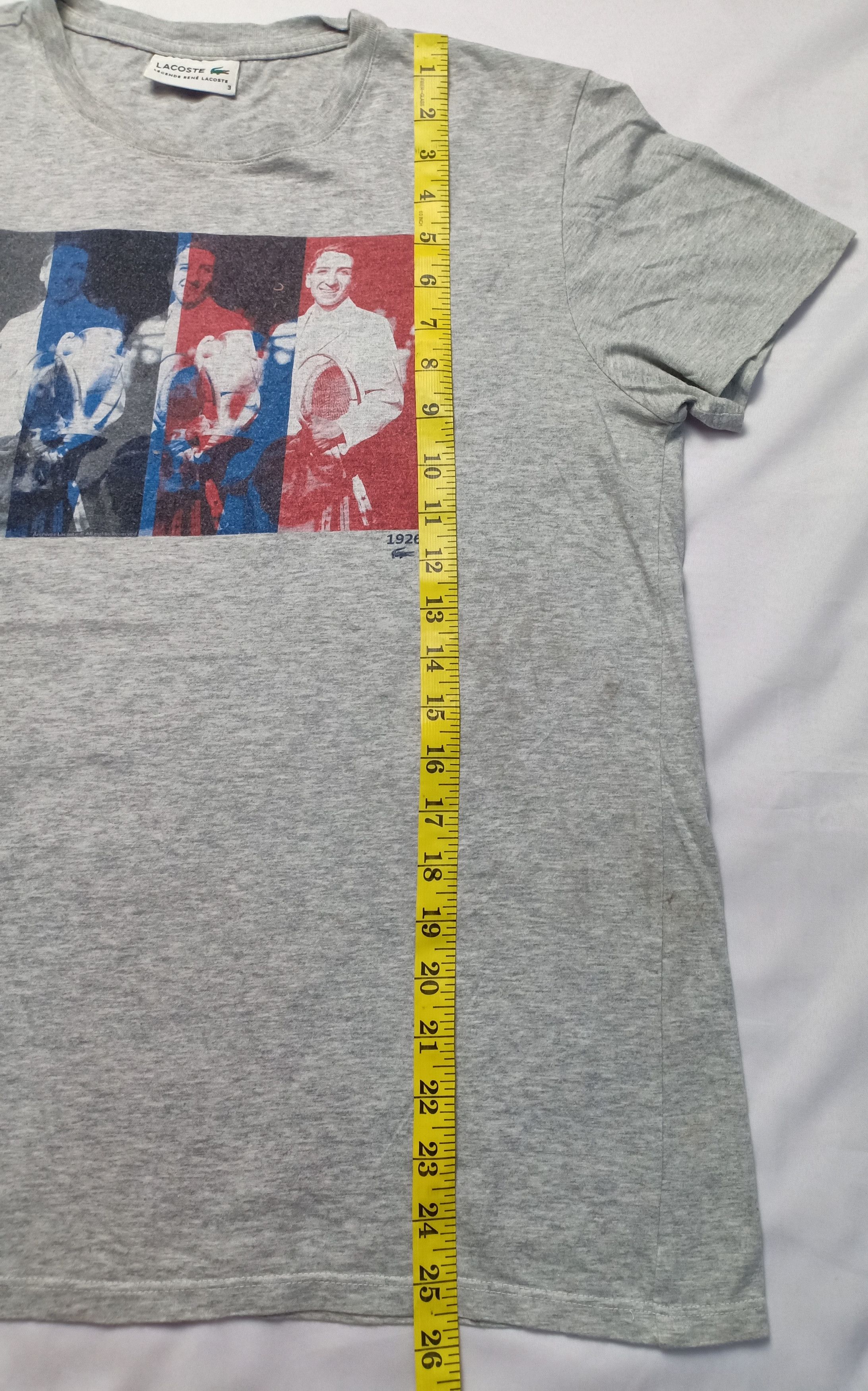 Other Legende Rene Lacoste Graphic Promo Ads Tee Size M / US 6-8 / IT 42-44 - 6 Thumbnail