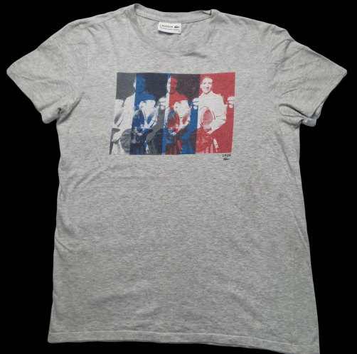 Other Legende Rene Lacoste Graphic Promo Ads Tee Size M / US 6-8 / IT 42-44 - 1 Thumbnail