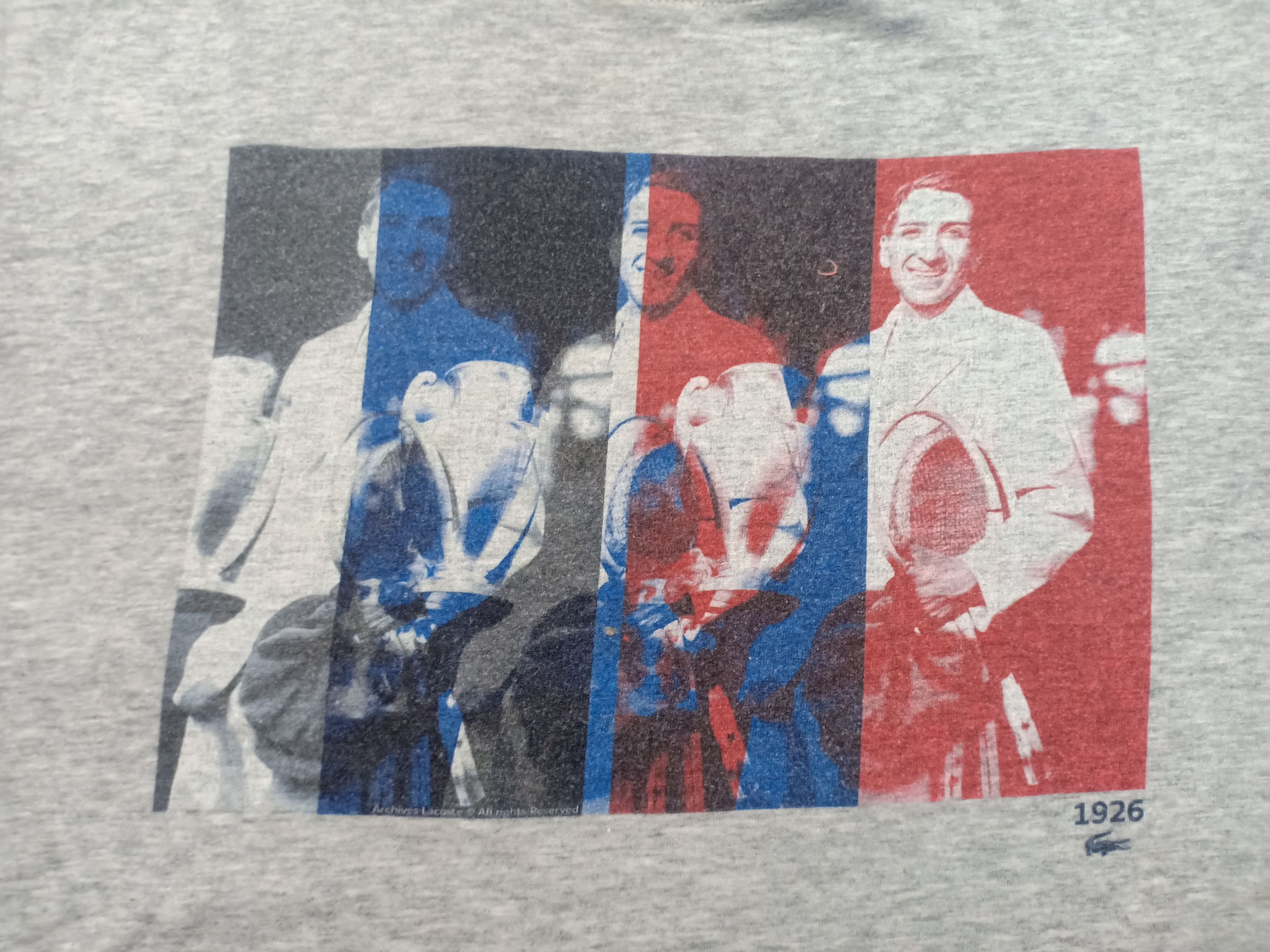 Other Legende Rene Lacoste Graphic Promo Ads Tee Size M / US 6-8 / IT 42-44 - 3 Thumbnail