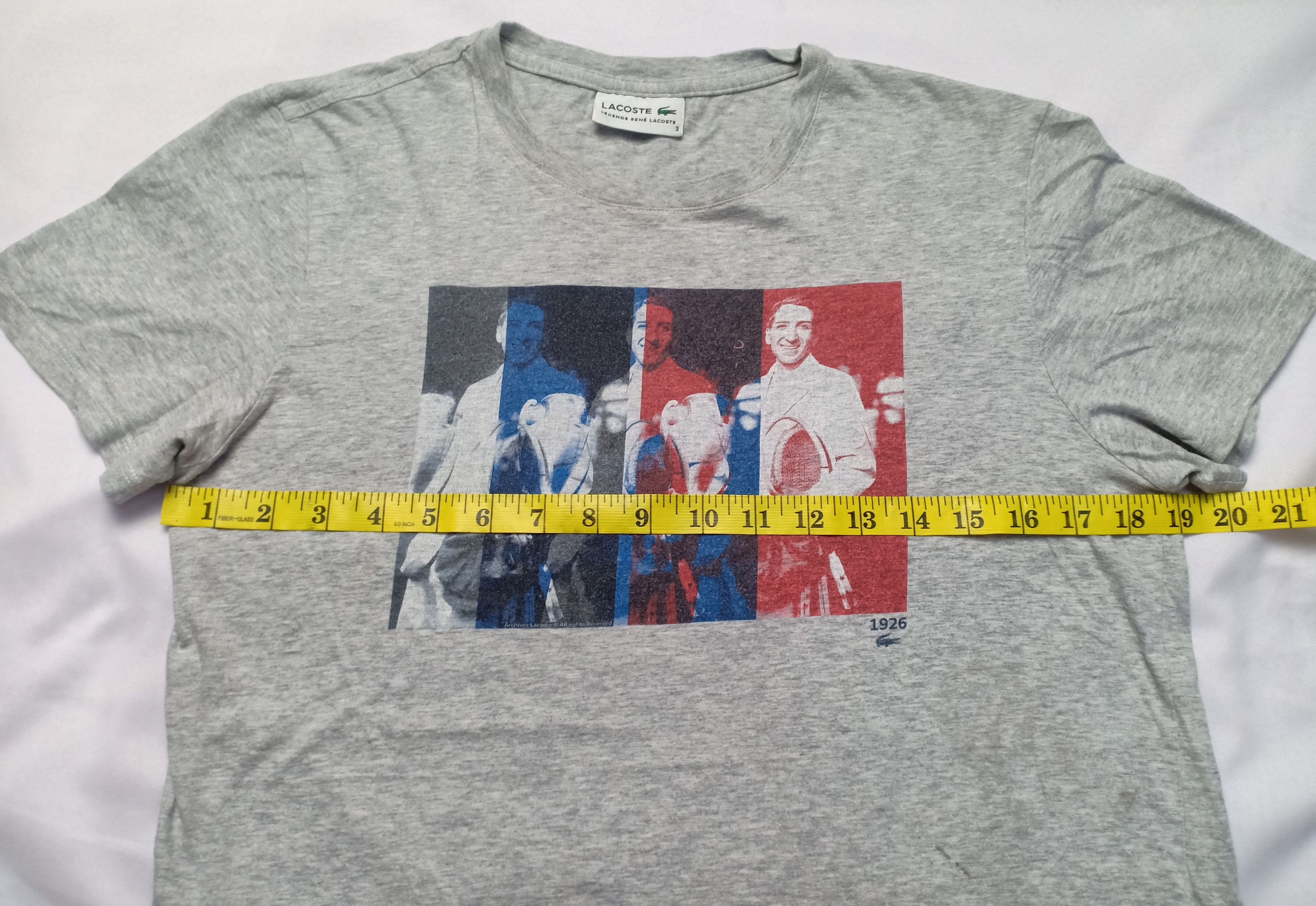 Other Legende Rene Lacoste Graphic Promo Ads Tee Size M / US 6-8 / IT 42-44 - 5 Thumbnail
